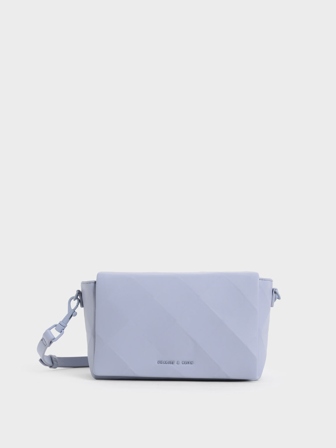 

Geometric Crossbody Bag, Light blue