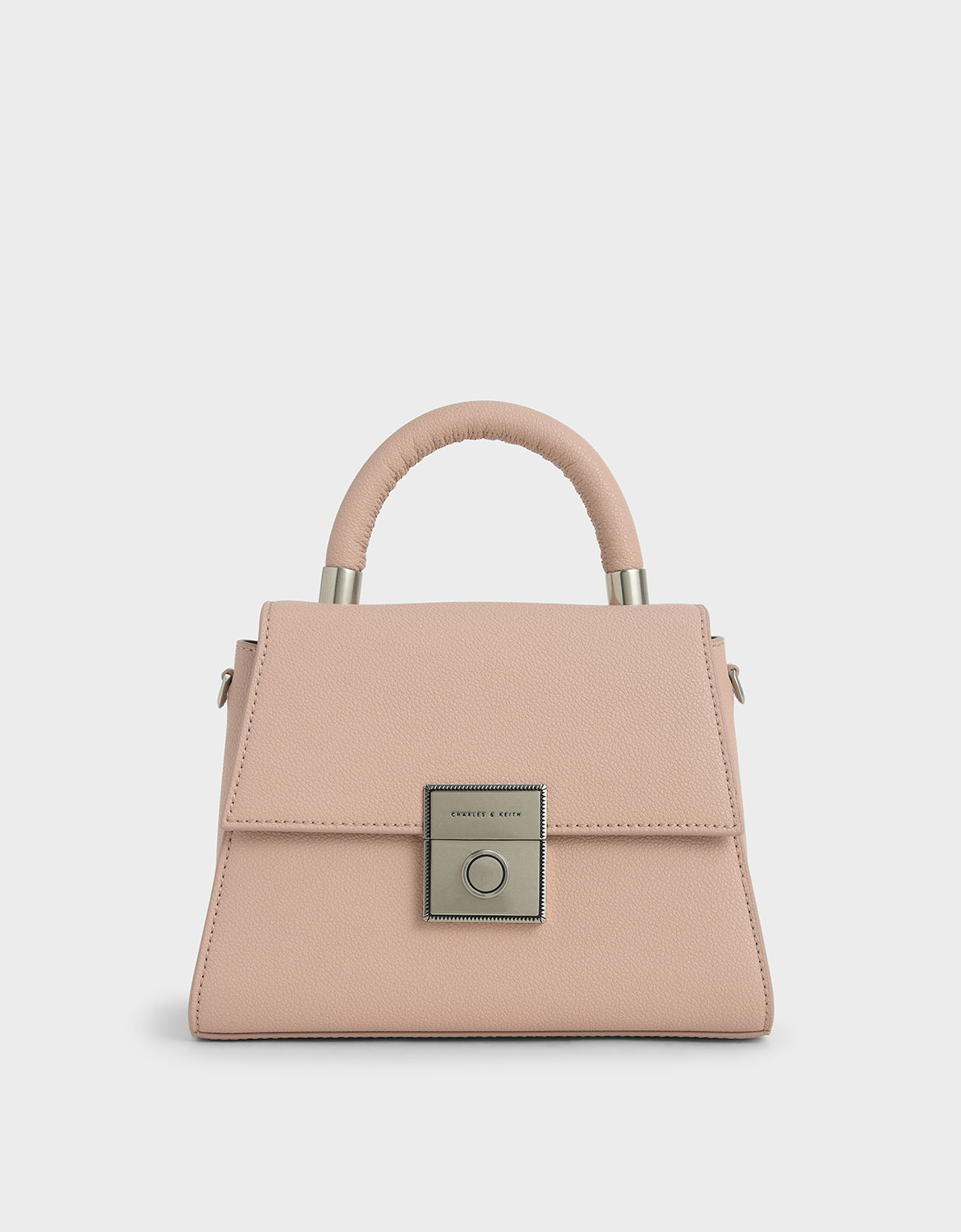 

Trapeze Top Handle Bag, Pink