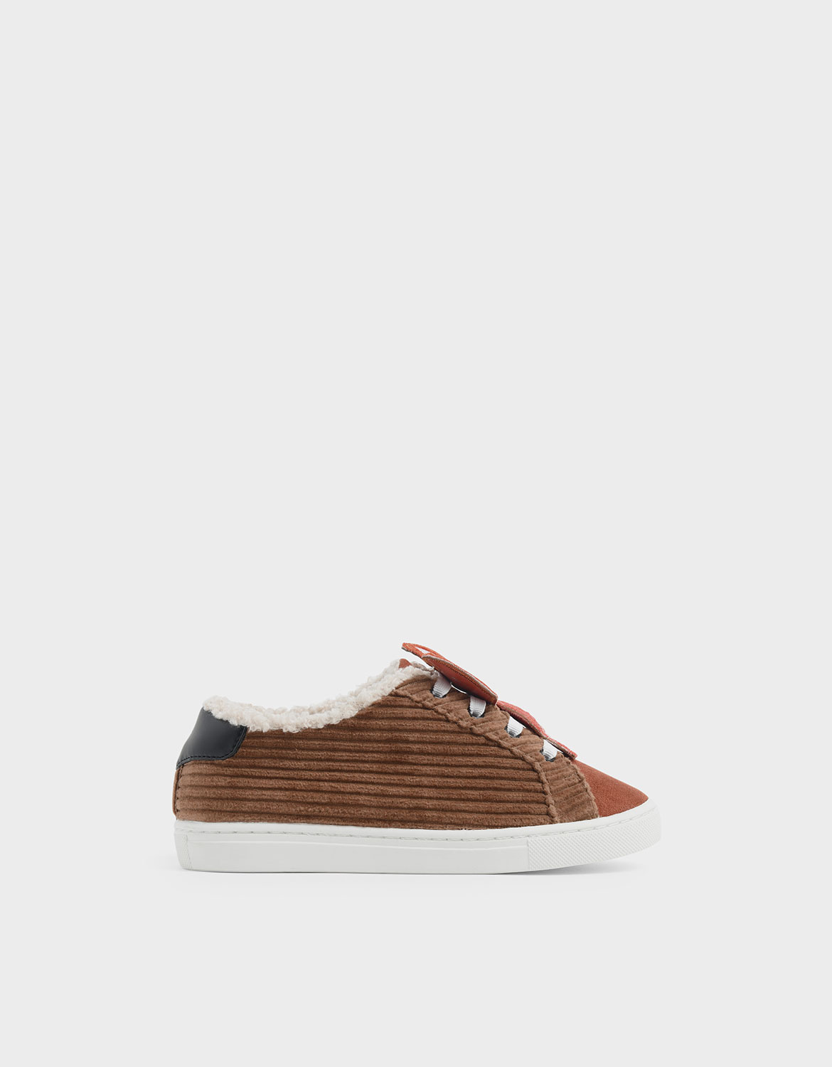 

Girls' Fox Character Corduroy Sneakers