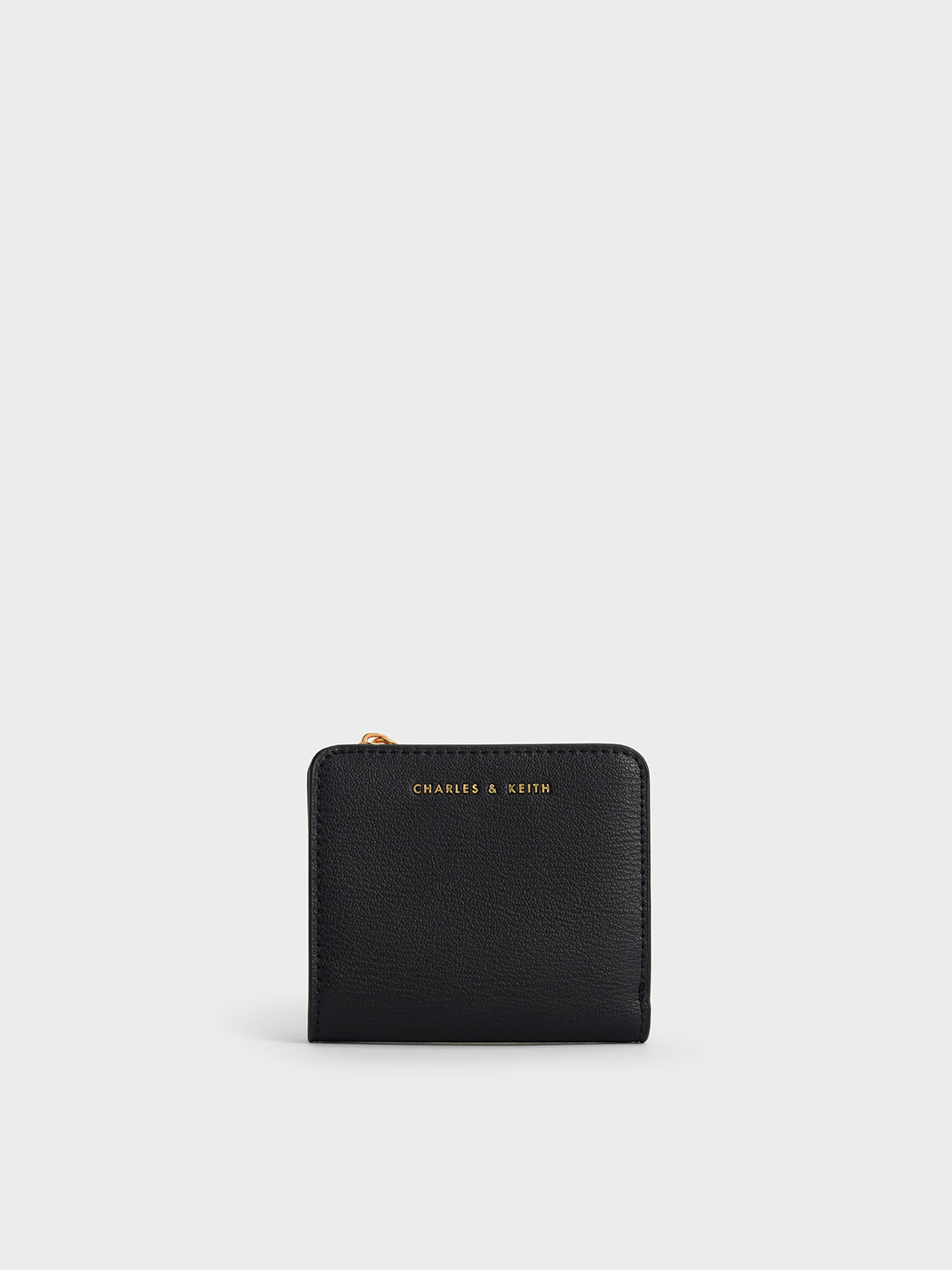 

Zip Around Card Holder, Black