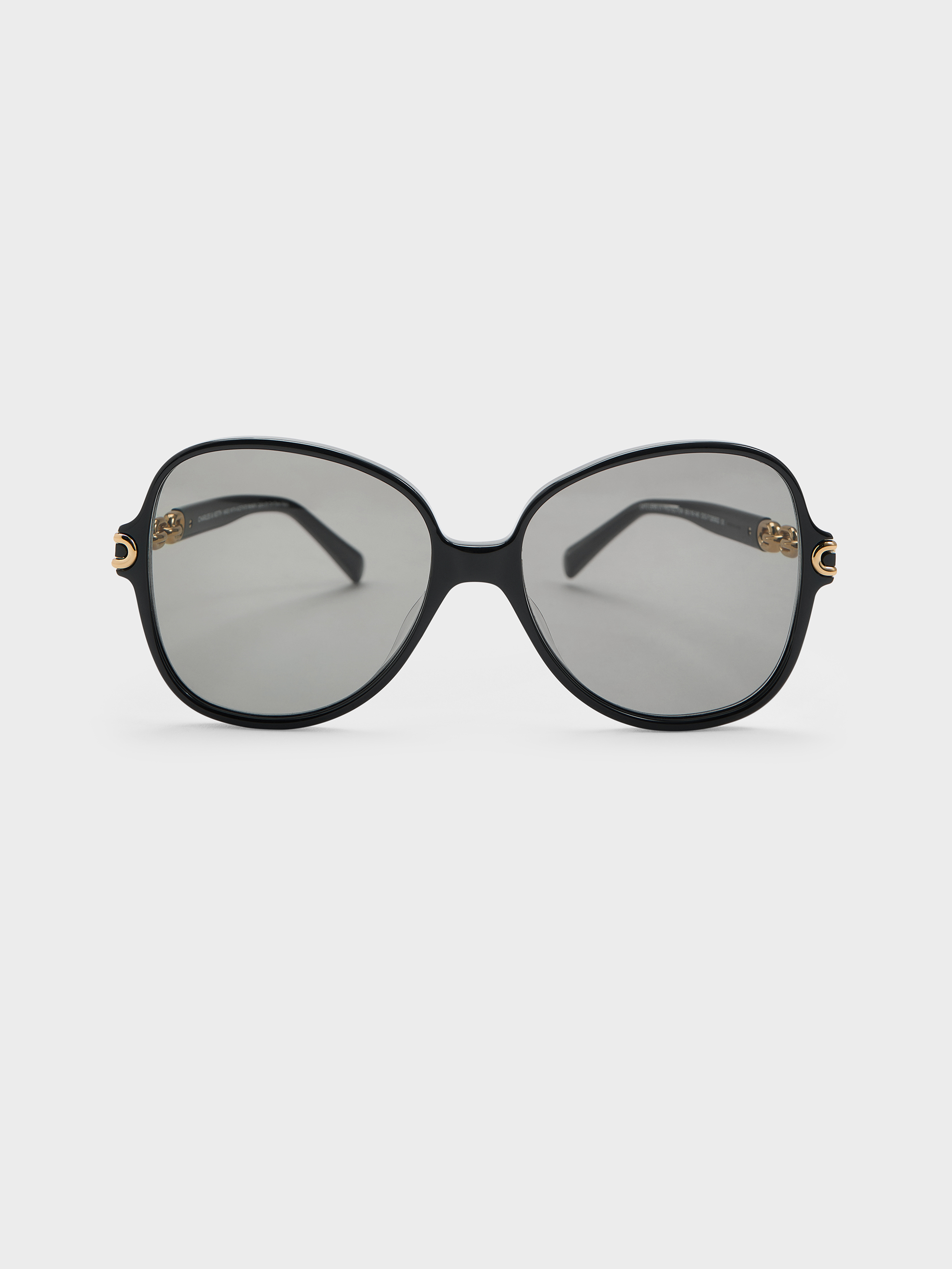 Charles & Keith - Delaney Chain-Link Butterfly Sunglasses
