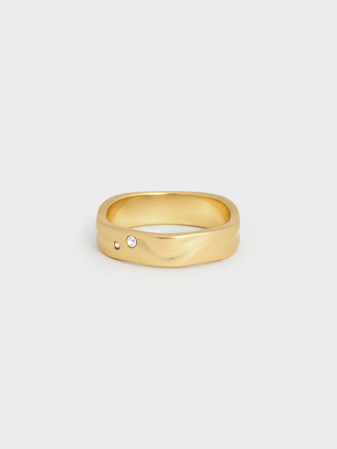 Charles & Keith - Ottilie Crystal Sculptural Ring