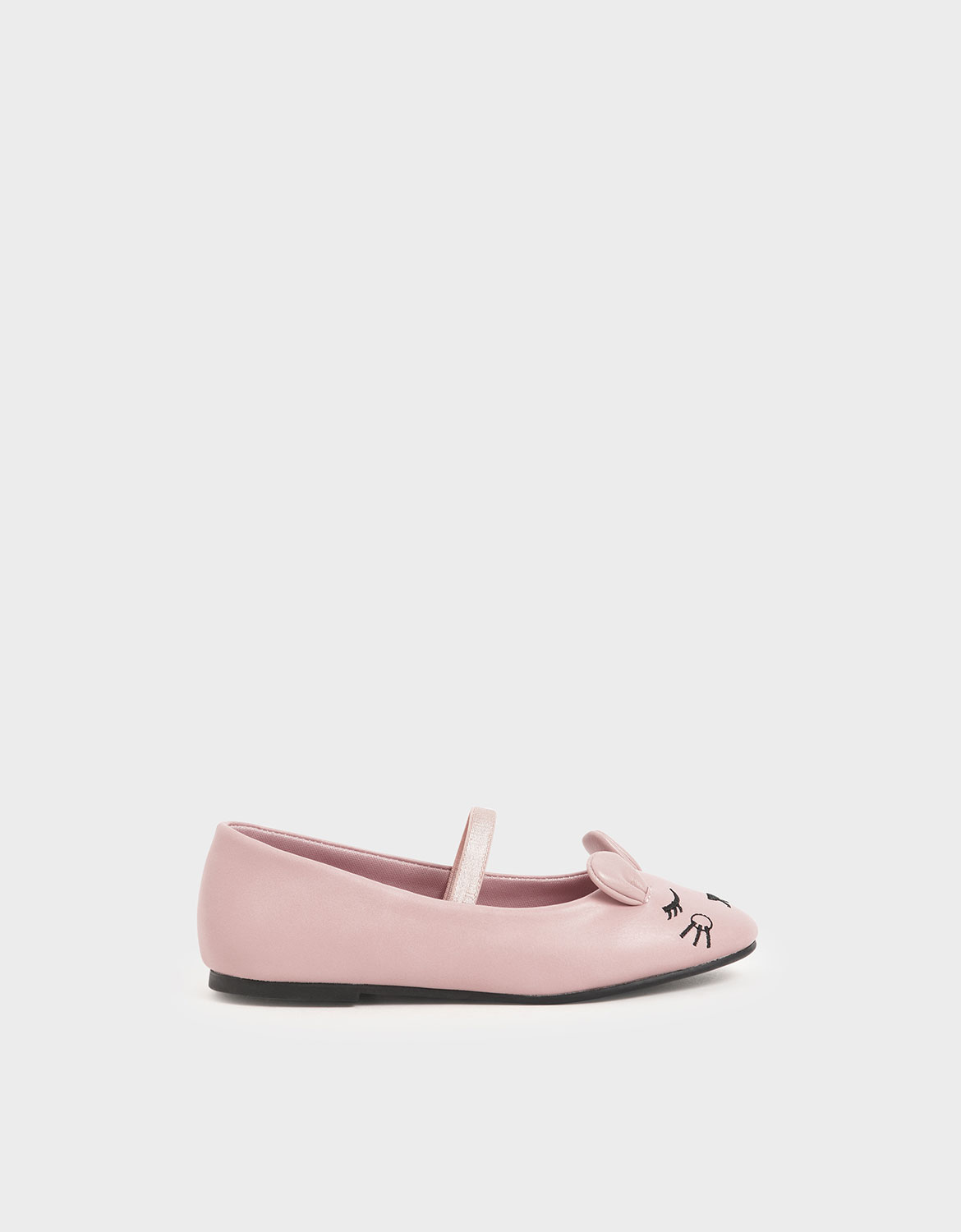 

Girls' 'Rat Zodiac' Mary Jane Flats, Pink