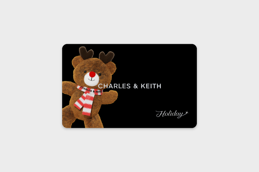 Holiday Gift Card - Reindeer, Cognac, giftLanding