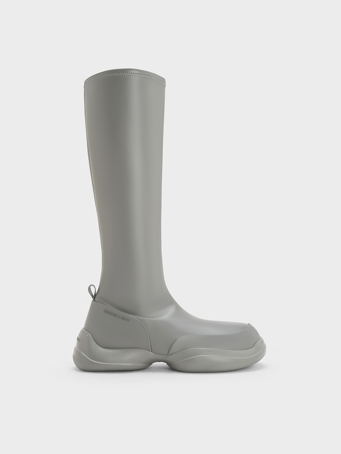 Charles & Keith - Casey Side-Zip Knee-High Boots