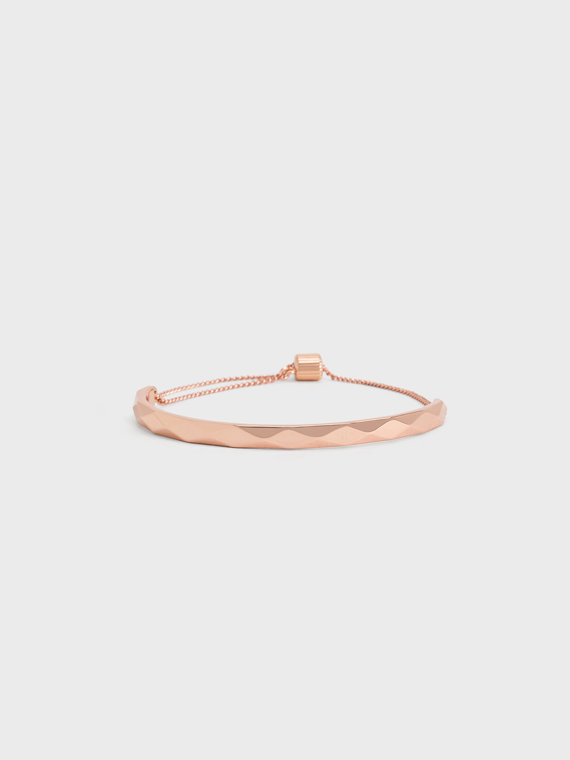 

Geometric Cuff Bracelet, Rose gold