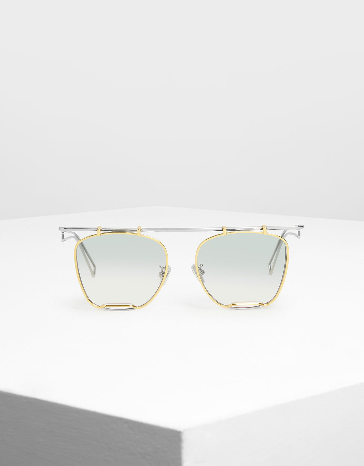 

Metal Frame Aviators, Silver