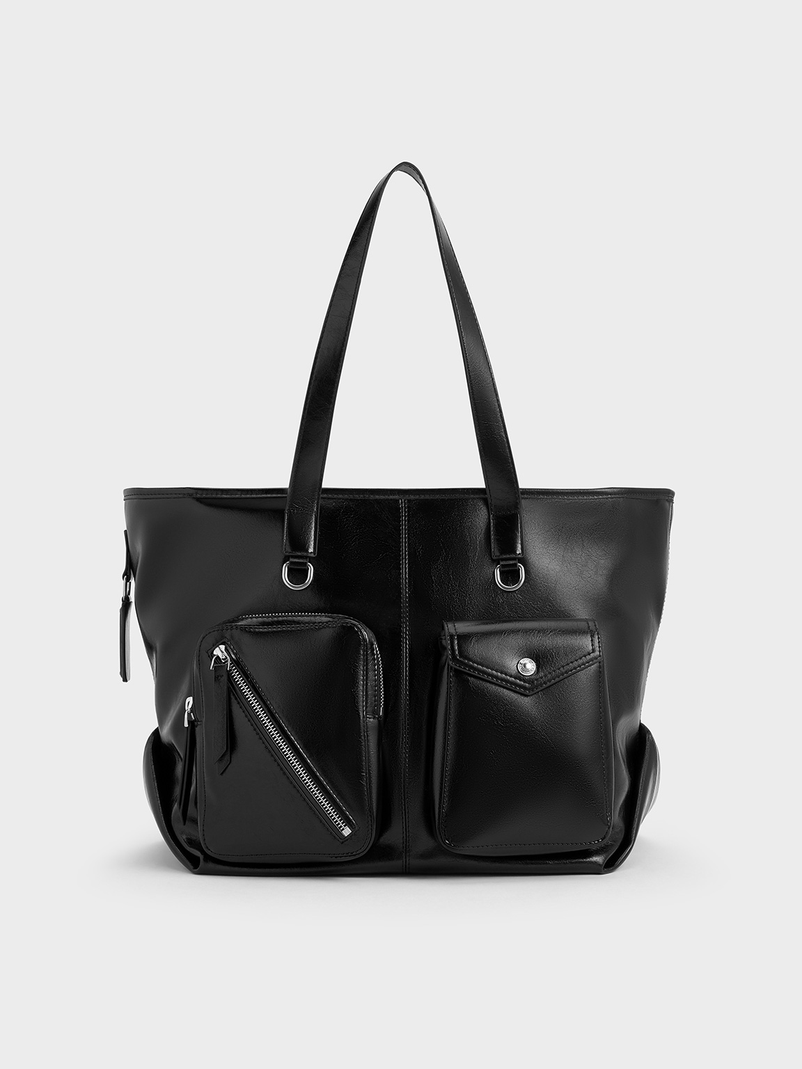 CHARLES & KEITH CHARLES & KEITH - THORA MULTI-POCKET TOTE BAG