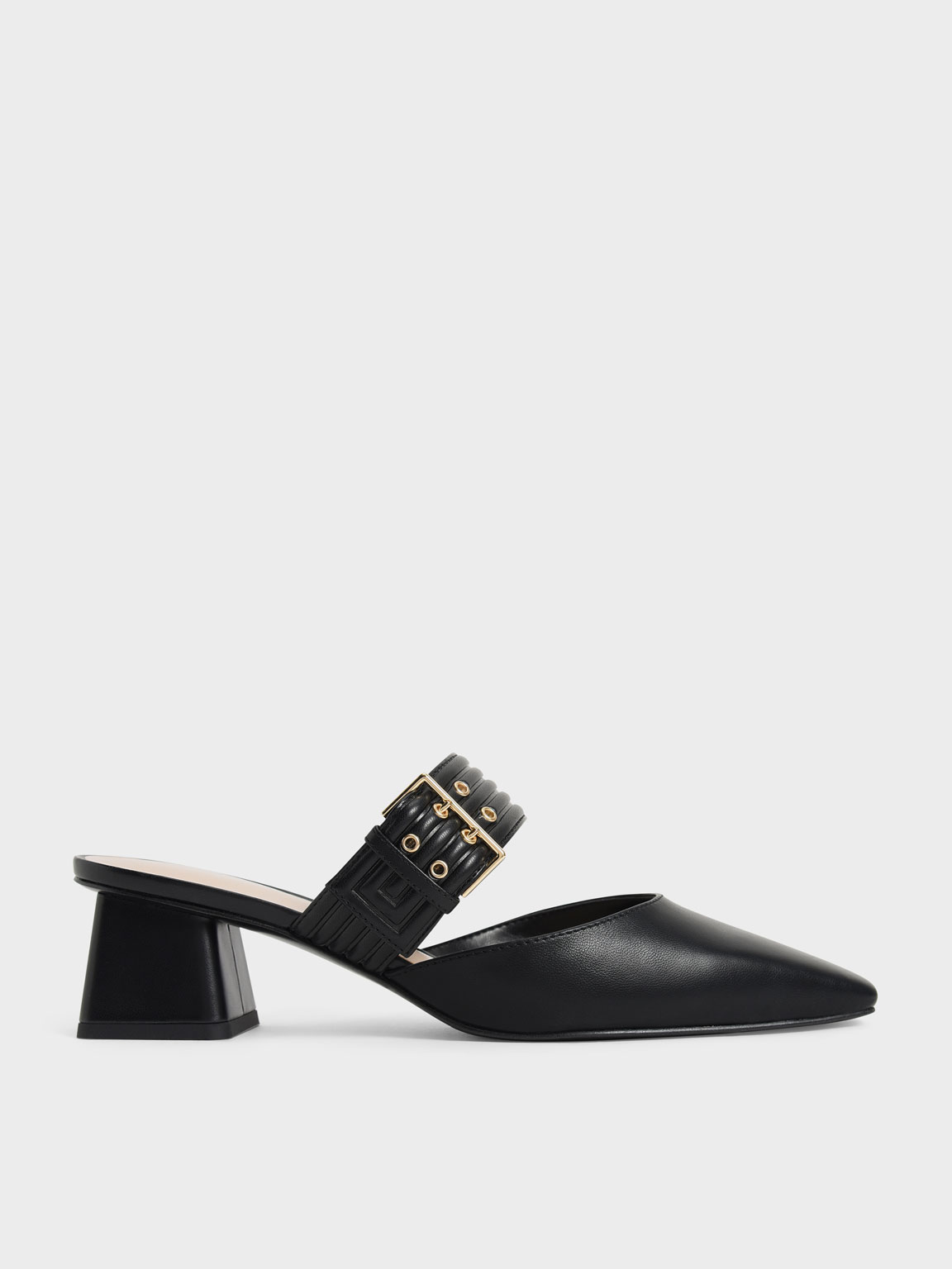 

Grommet Strap Mules