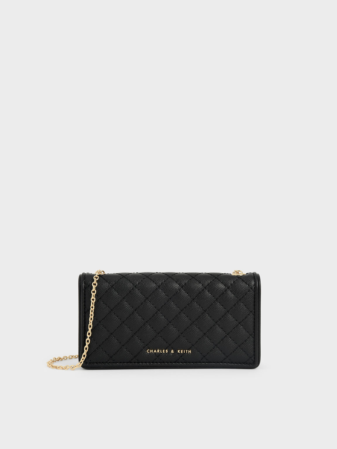 

Quilted Pouch, Black