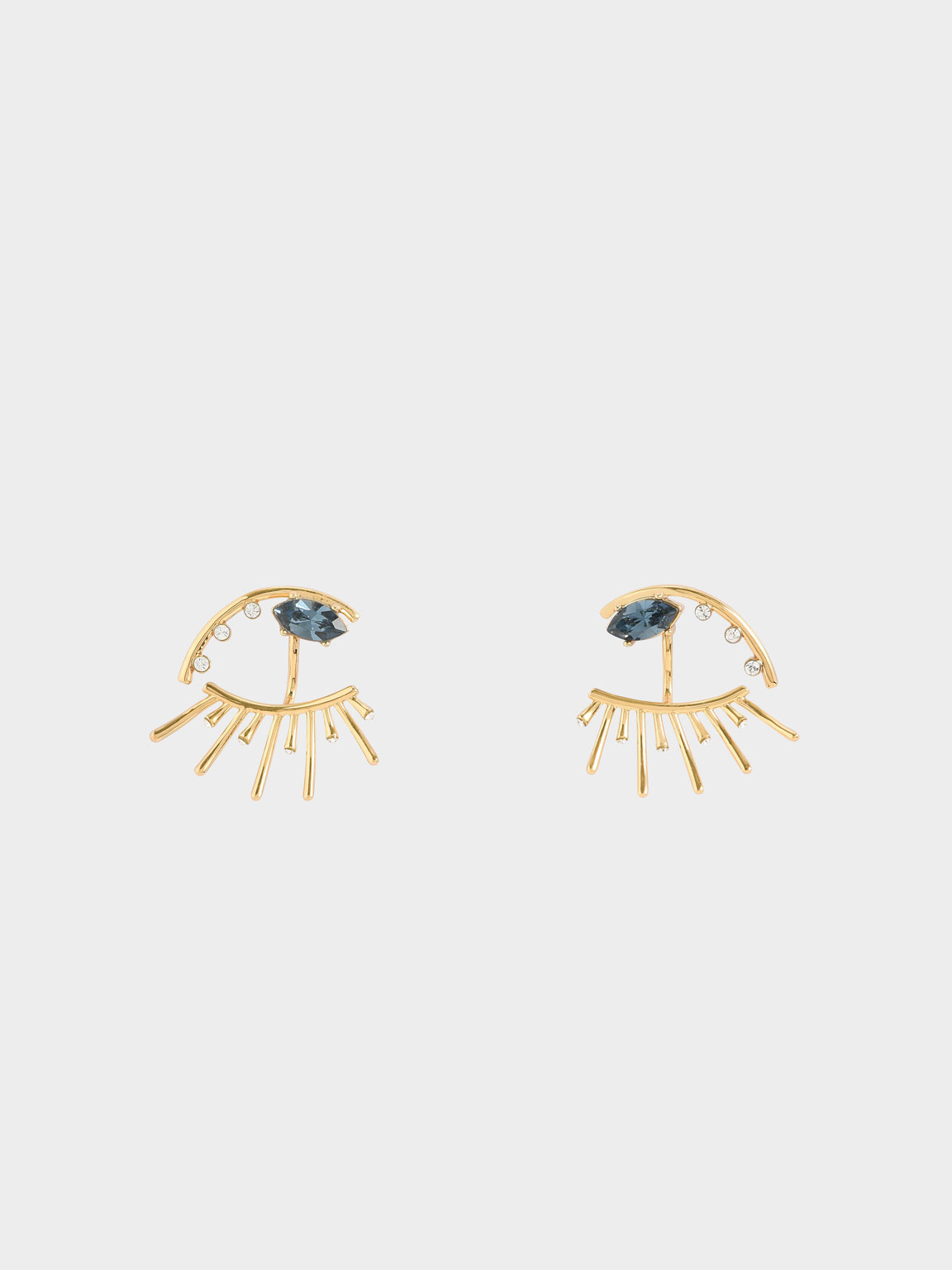 

Swarovski® Crystal Stud Earrings, Gold