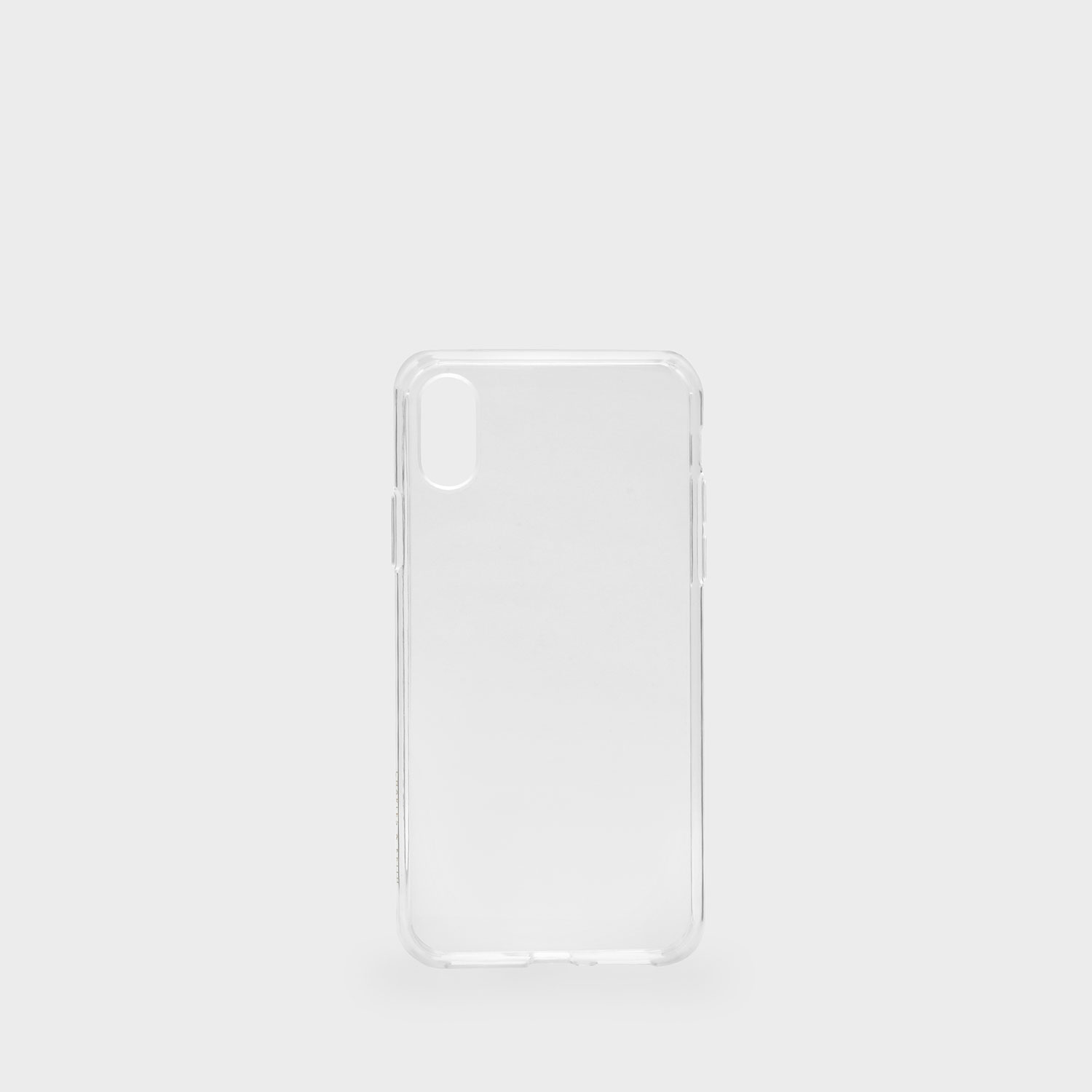 

Transparent iPhone Case, White