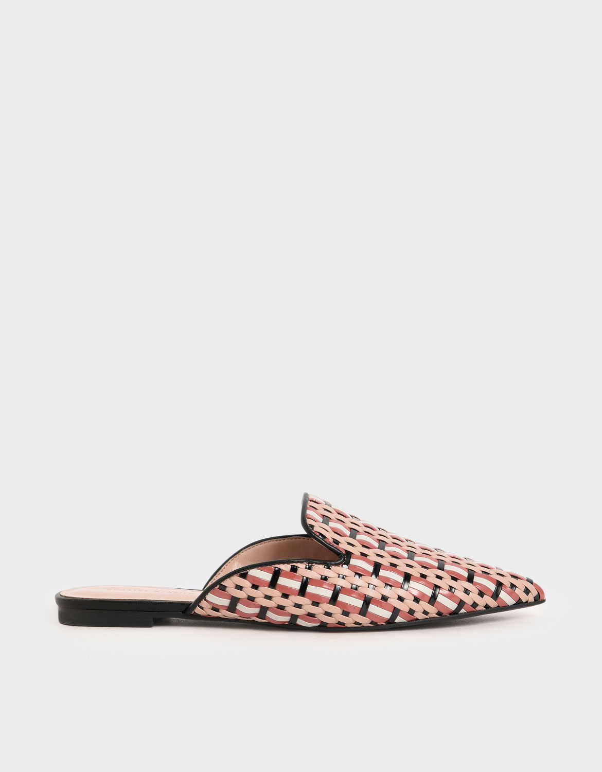 

Multicoloured Woven Mules, Multi
