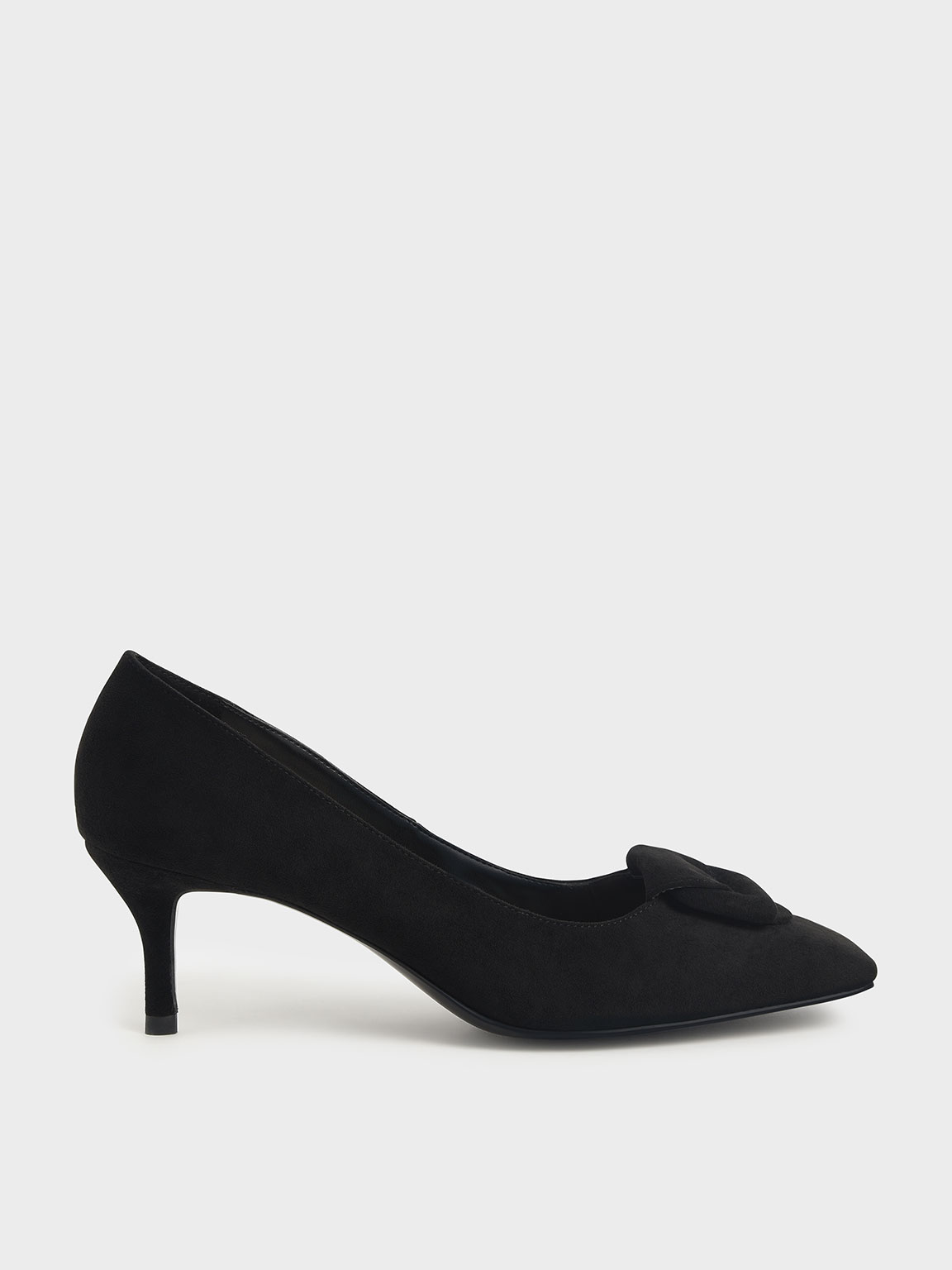 

Textured Buckled Pumps