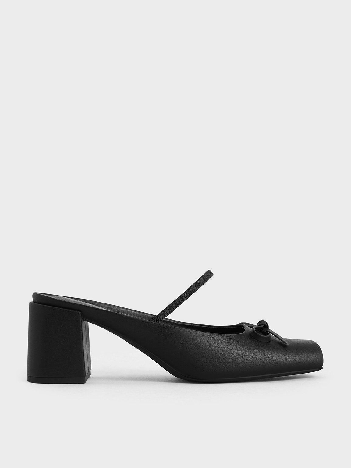 Strappy mule block heel shop