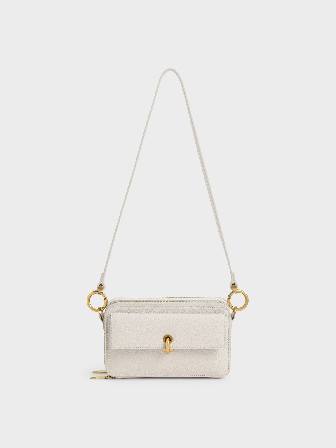 

Boxy Crossbody Bag, Ivory
