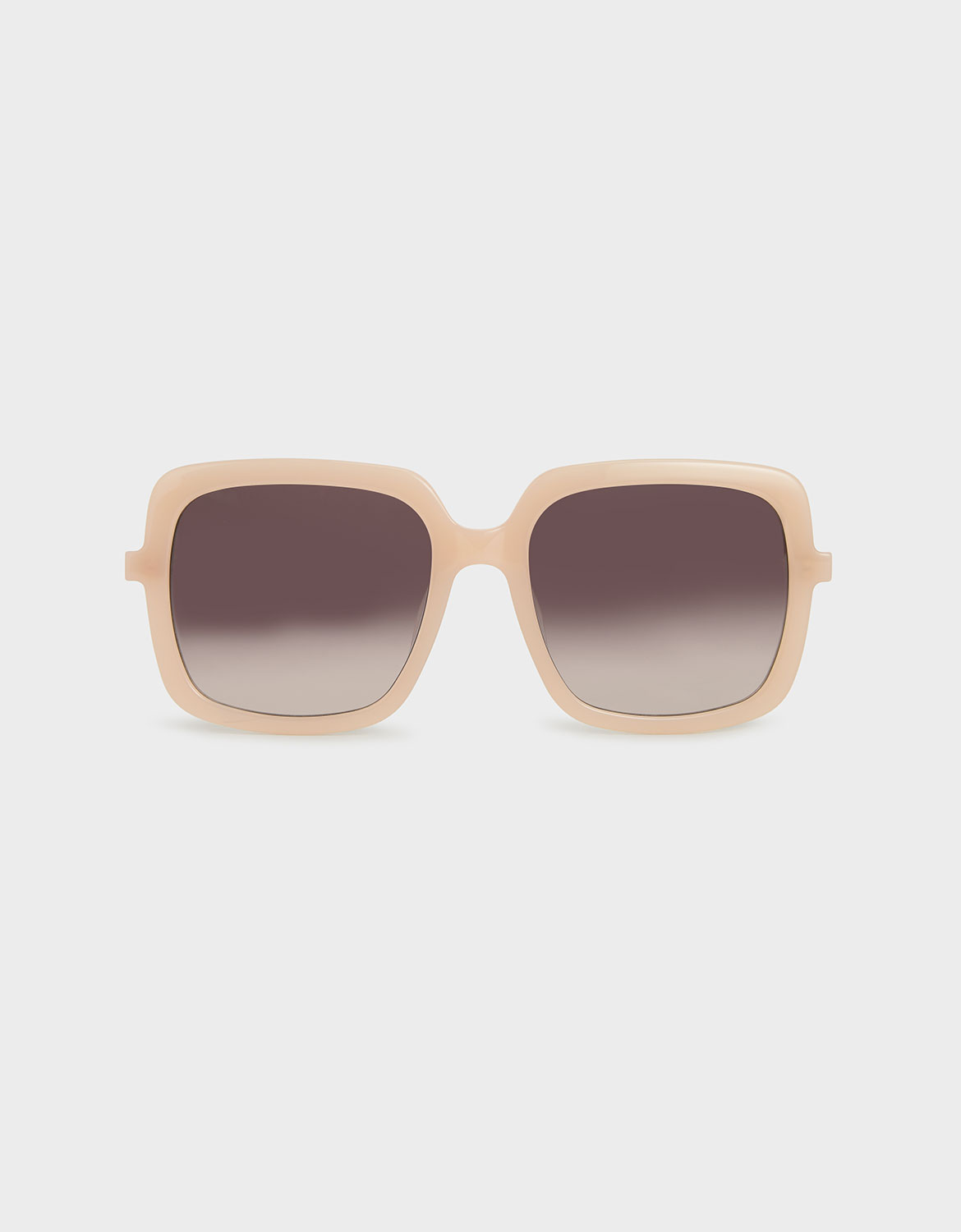 

Square Acetate Sunglasses, Pink