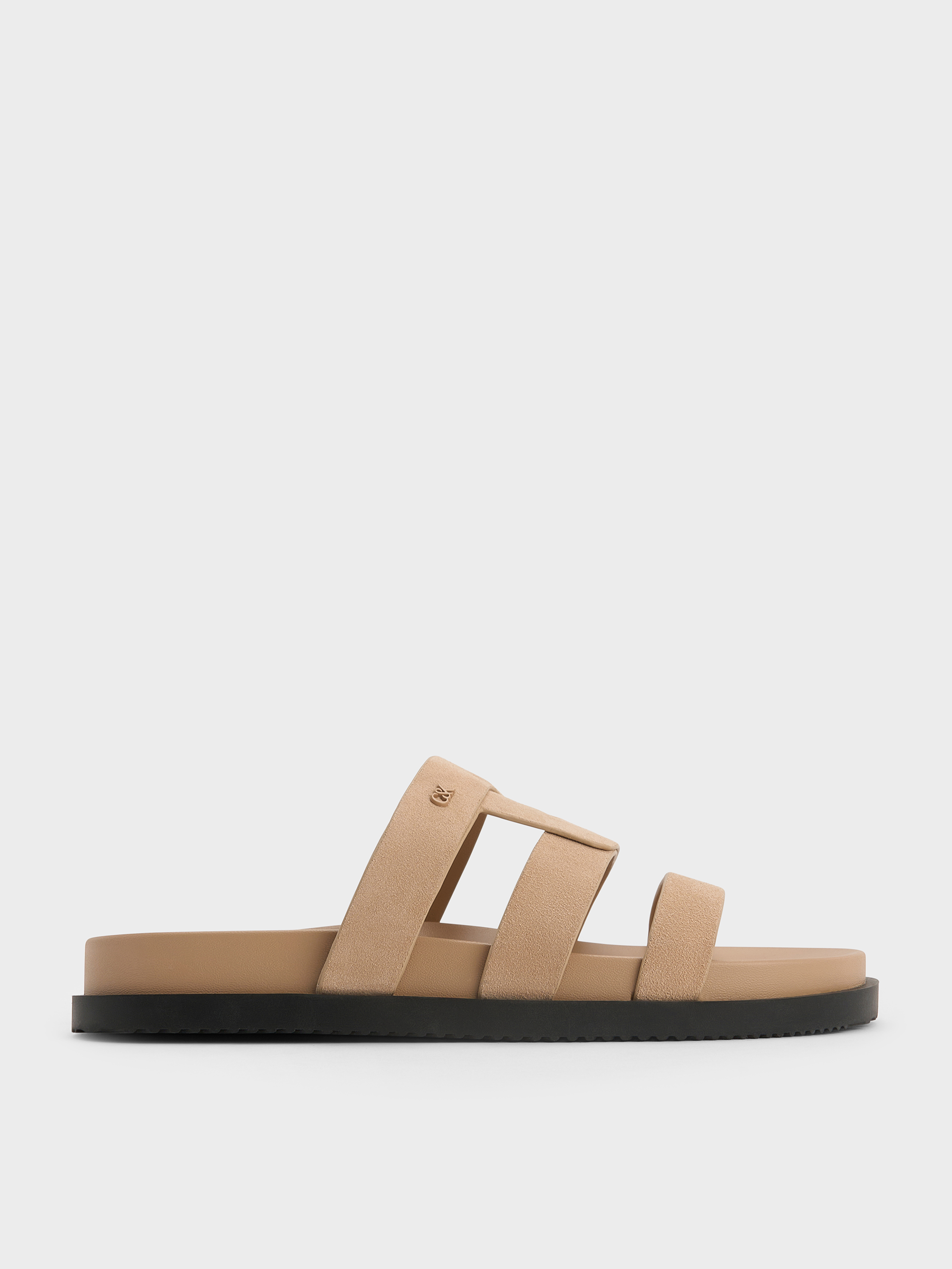 Charles & Keith - Joan Suede Flatform Sandals