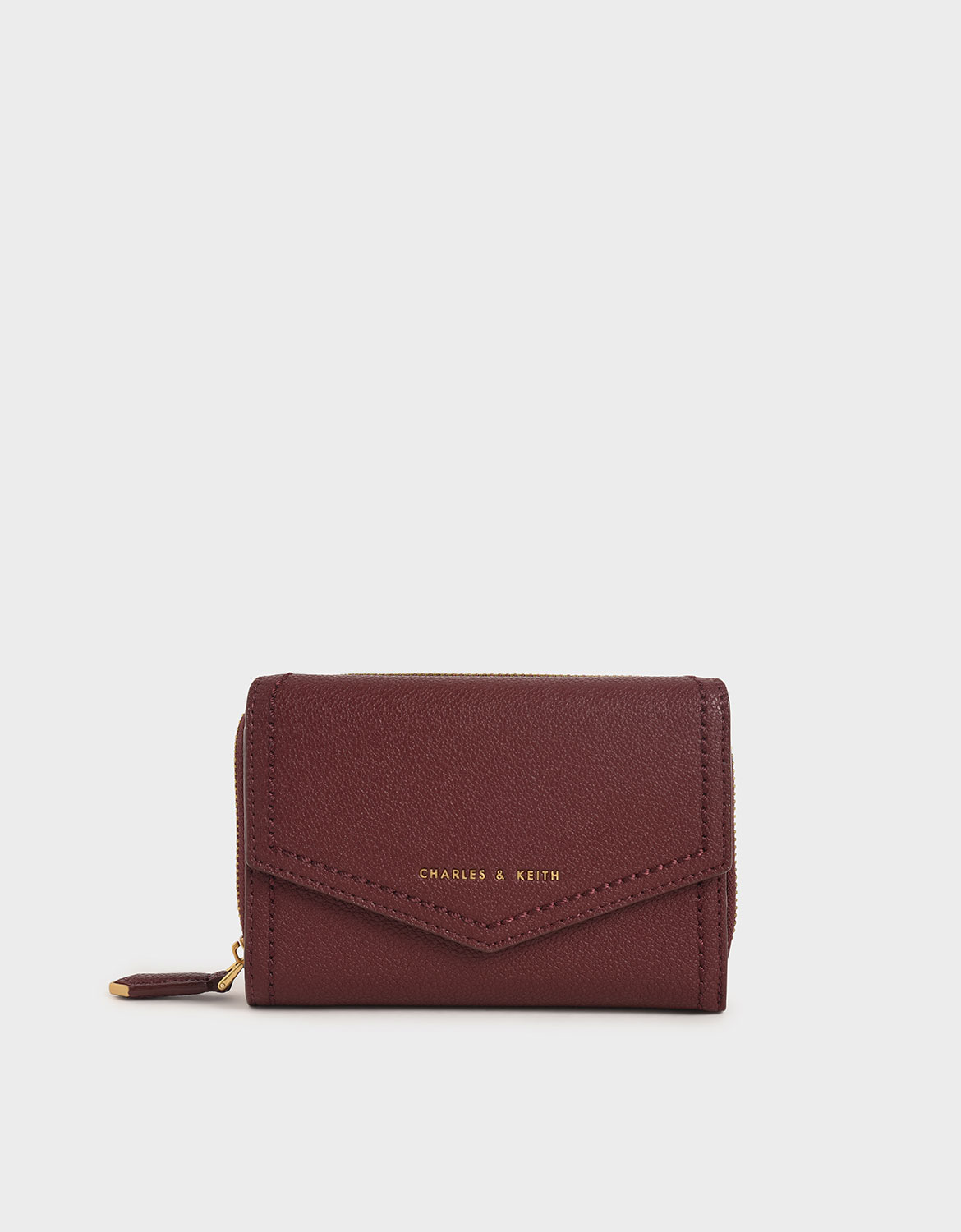 

Envelope Short Wallet, Burgundy