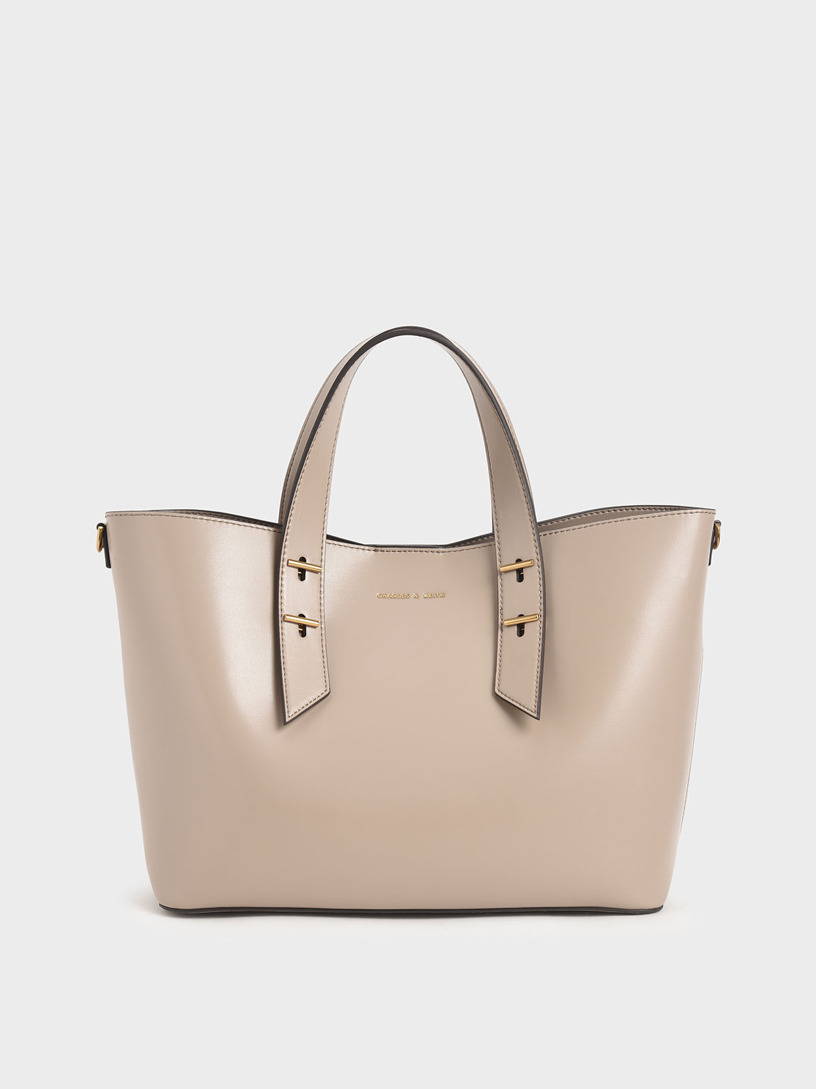 

Double Handle Hobo Bag, Sand
