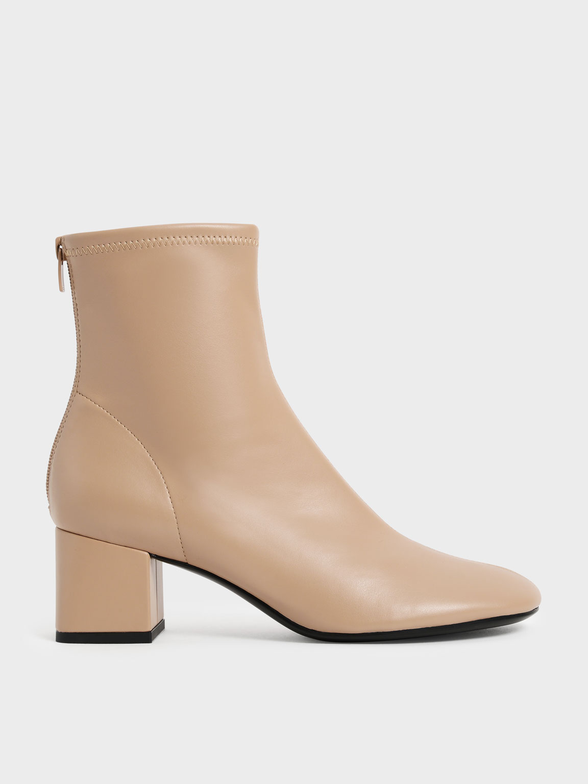 Block Heel Ankle Boots