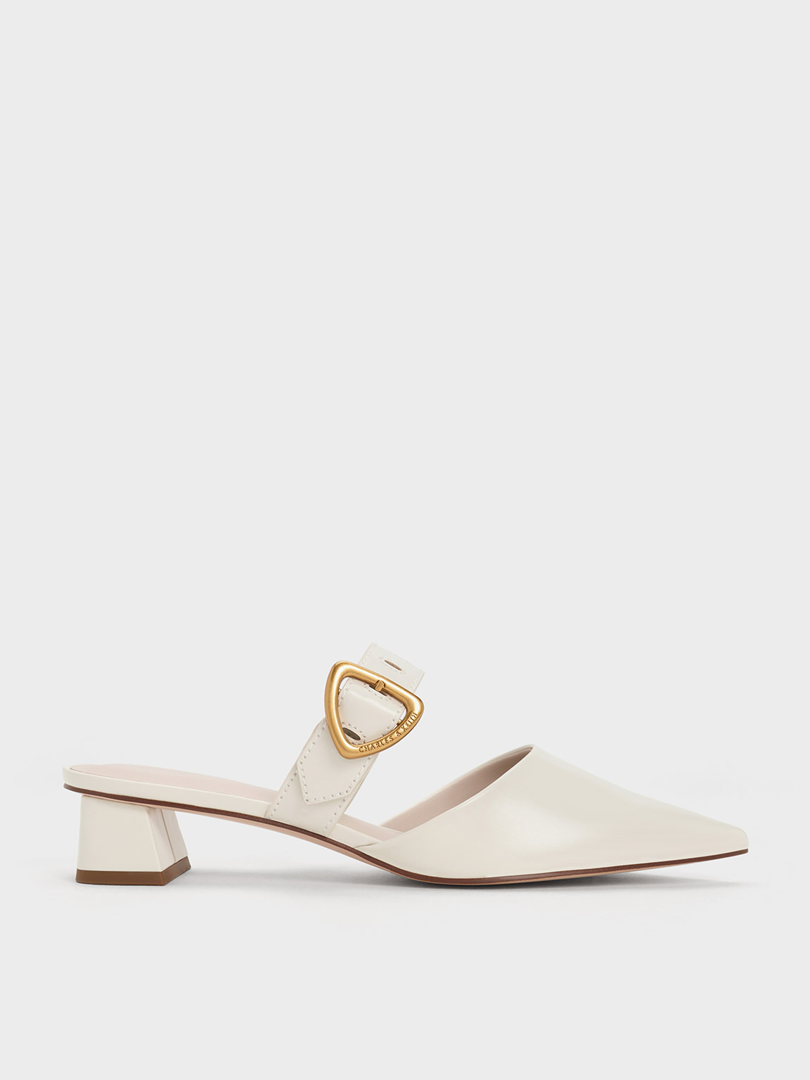 Sepphe Cut-Out Heeled Mules