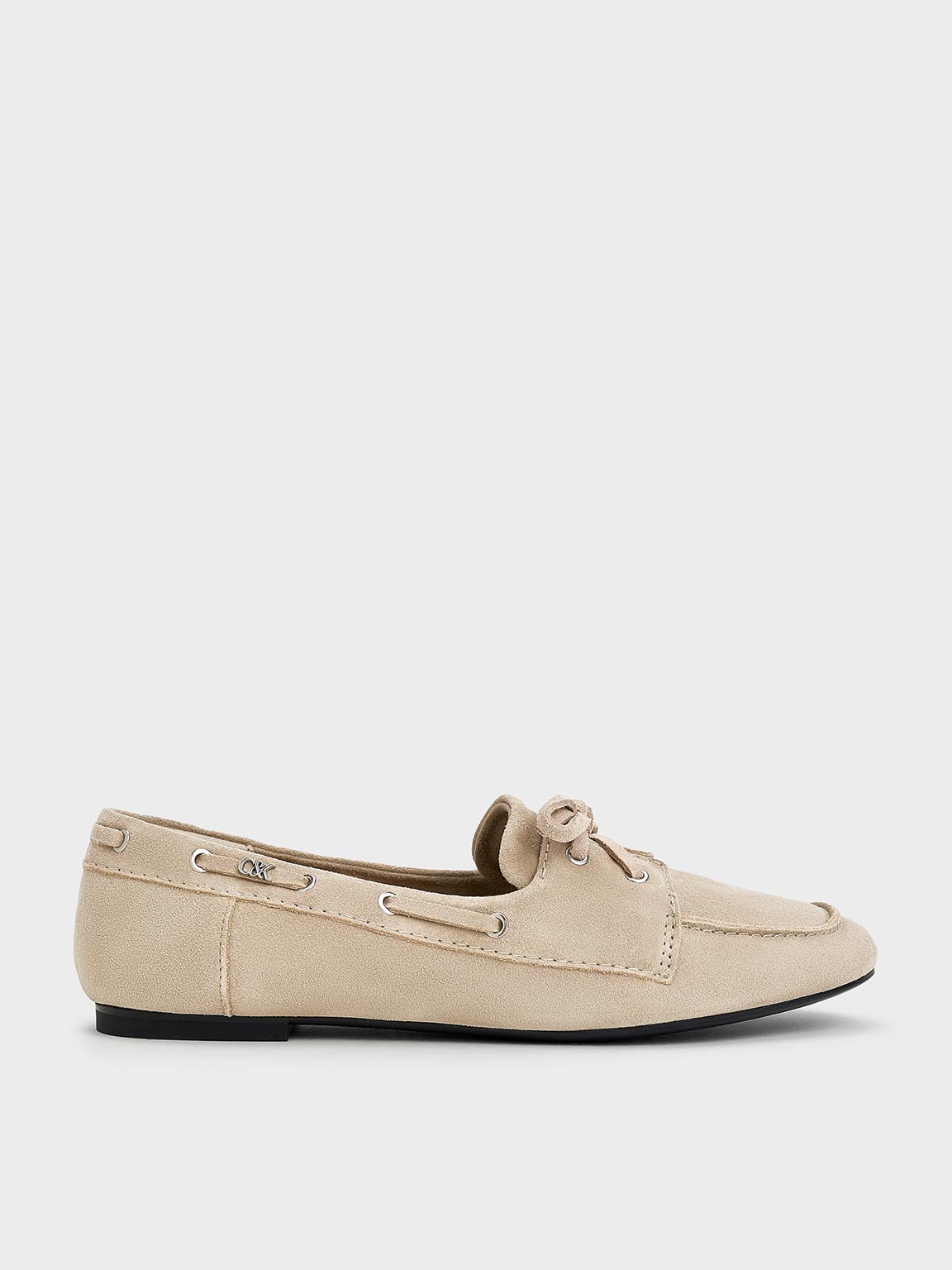 Charles & Keith - Kori Suede Boat Shoes