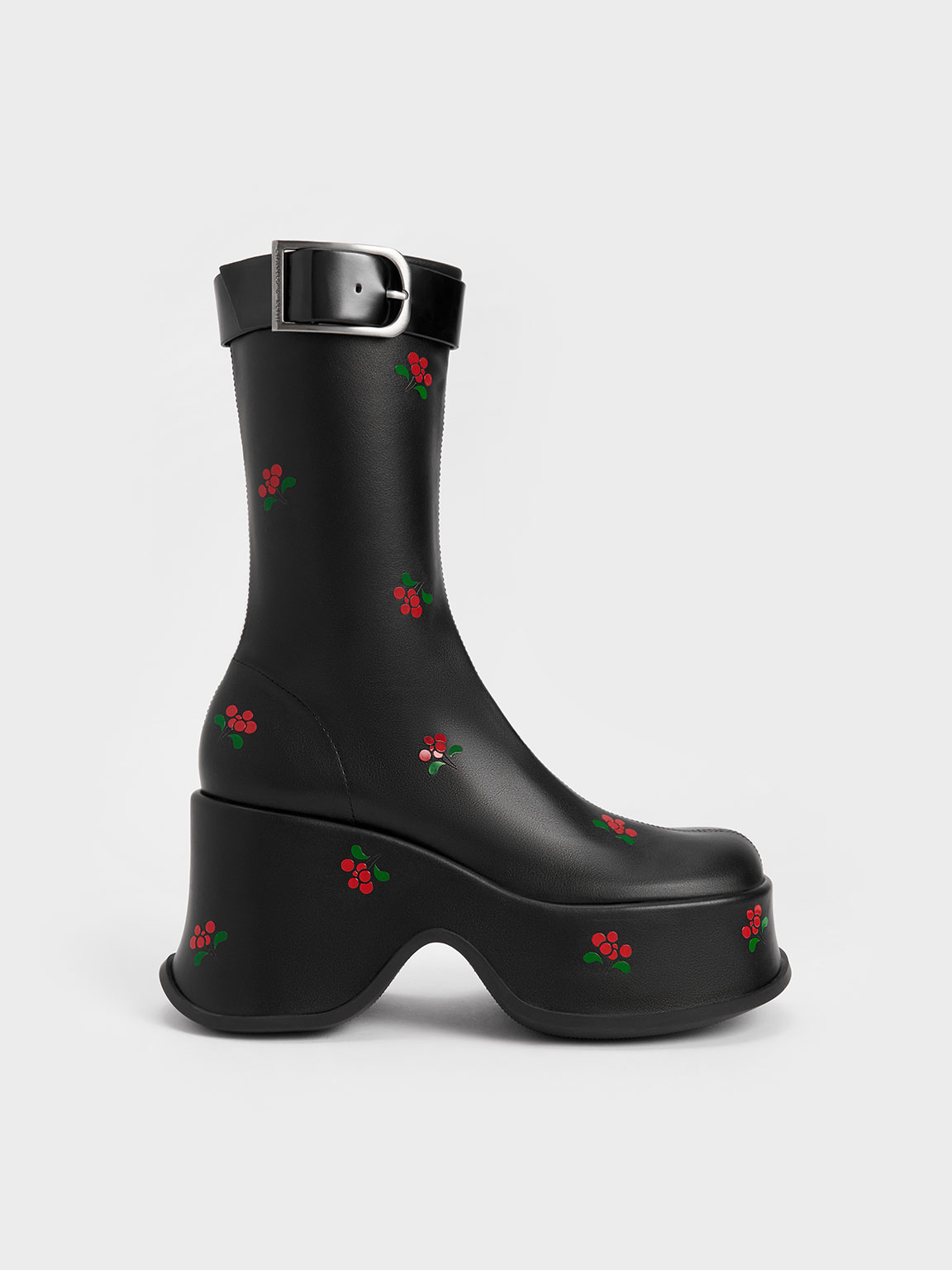 Carlisle Floral Platform Boots