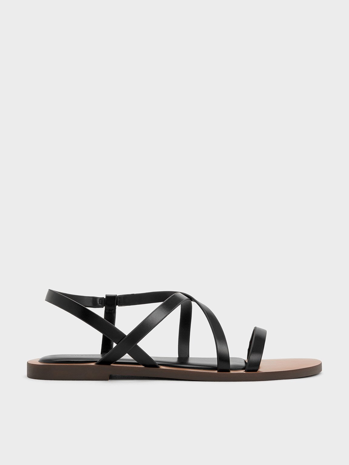 Asymmetrical Strappy Sandals