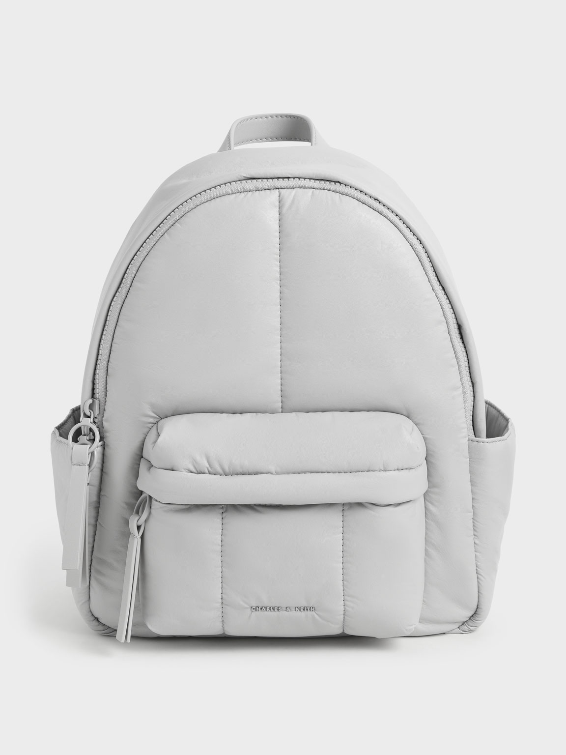 

Large Puffy Backpack, Light grey