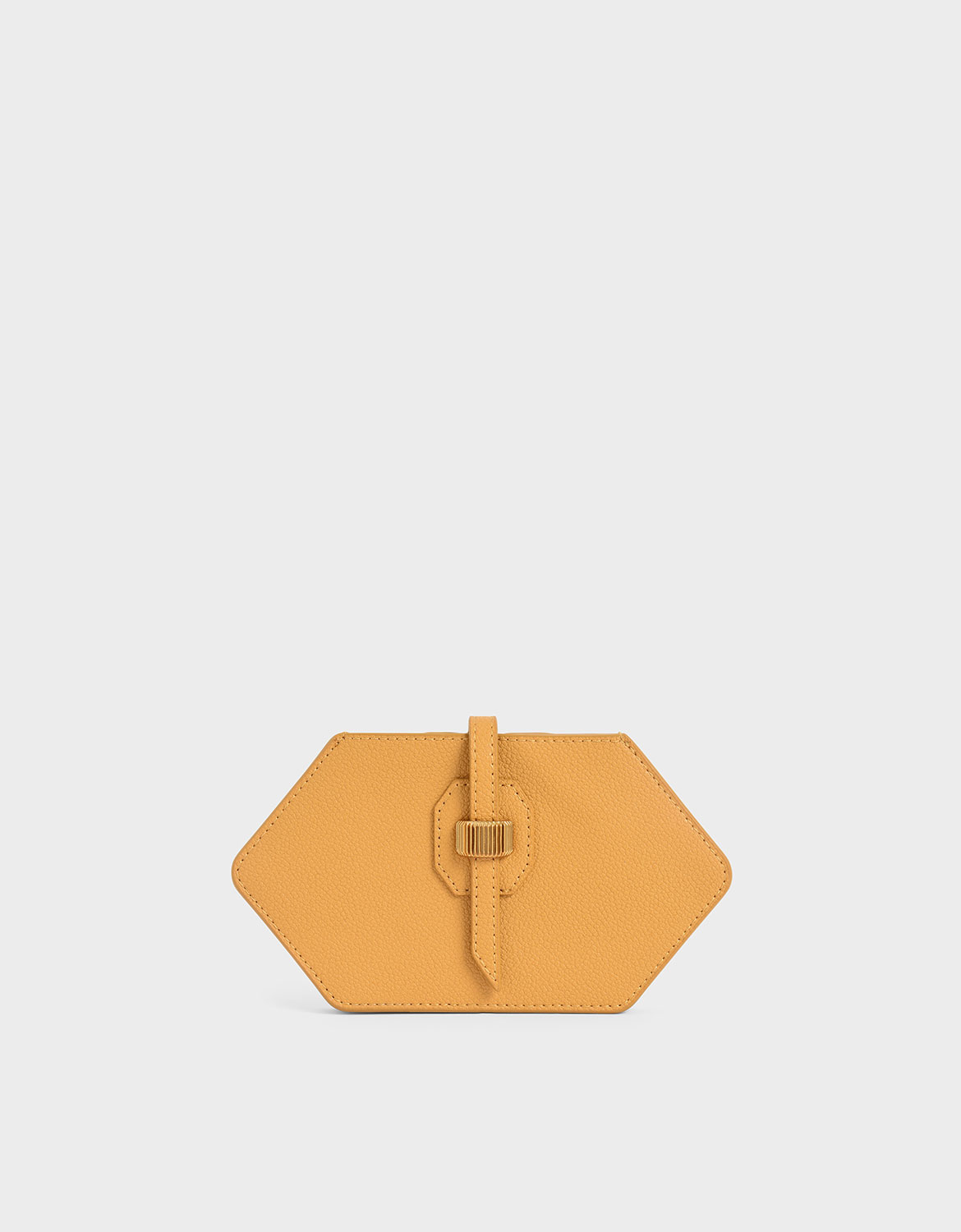 

Hexagon Card Holder, Yellow