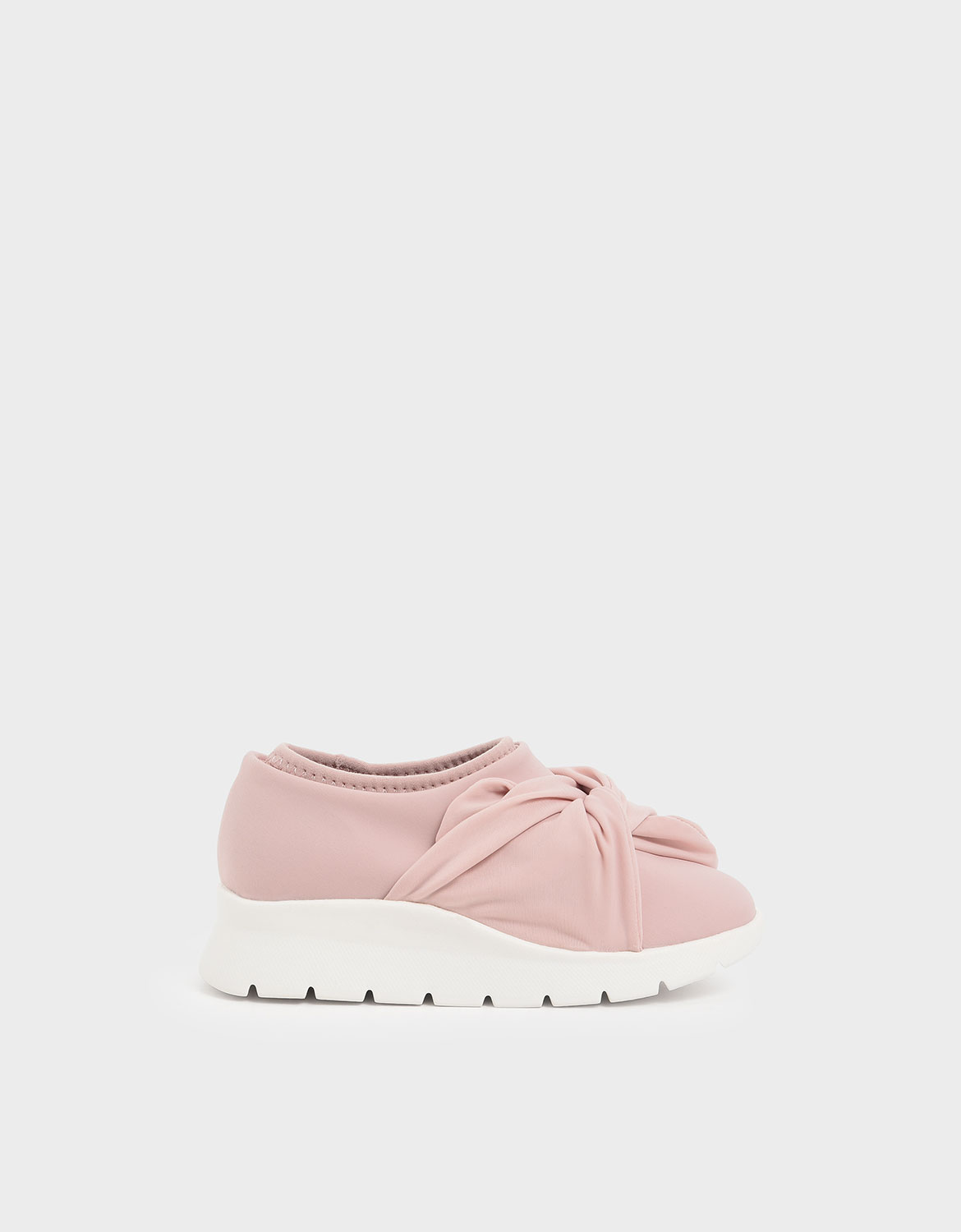

Girls' Neoprene Slip-On Sneakers, Pink