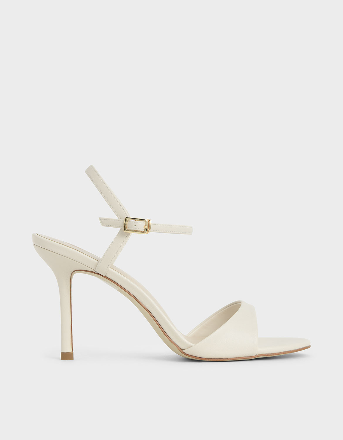 

Ankle Strap Stiletto Sandals, Chalk