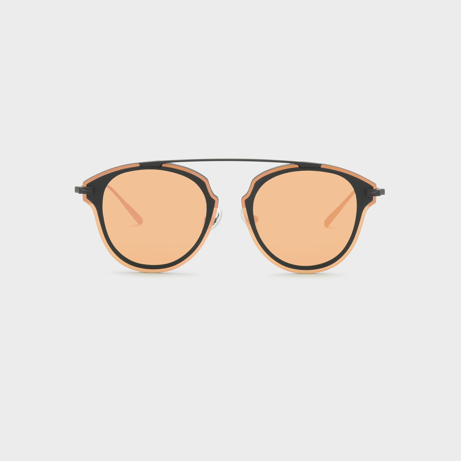 

Angular Metal Frame Aviators, Gold