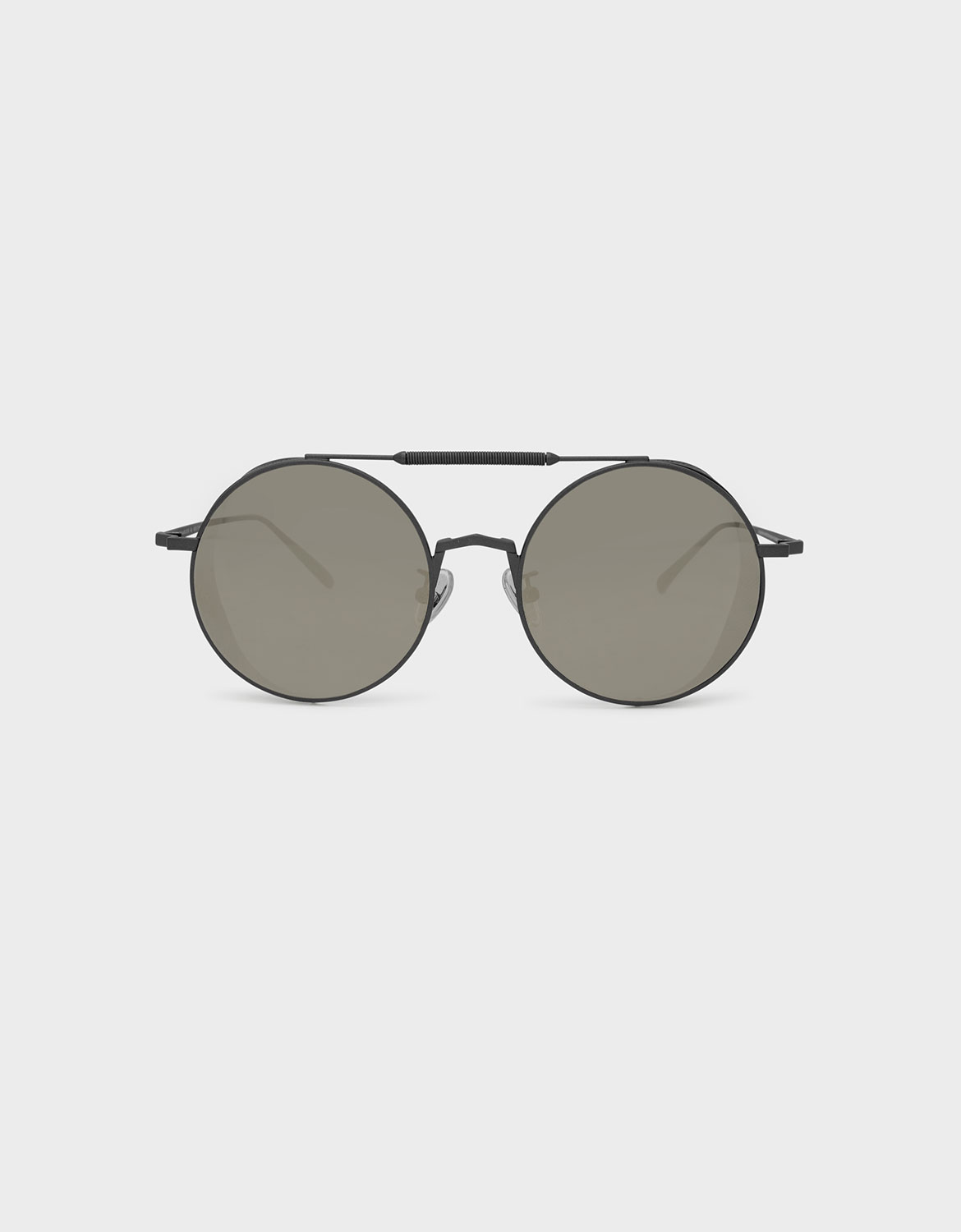 

Mesh Detail Sunglasses, Gun metal