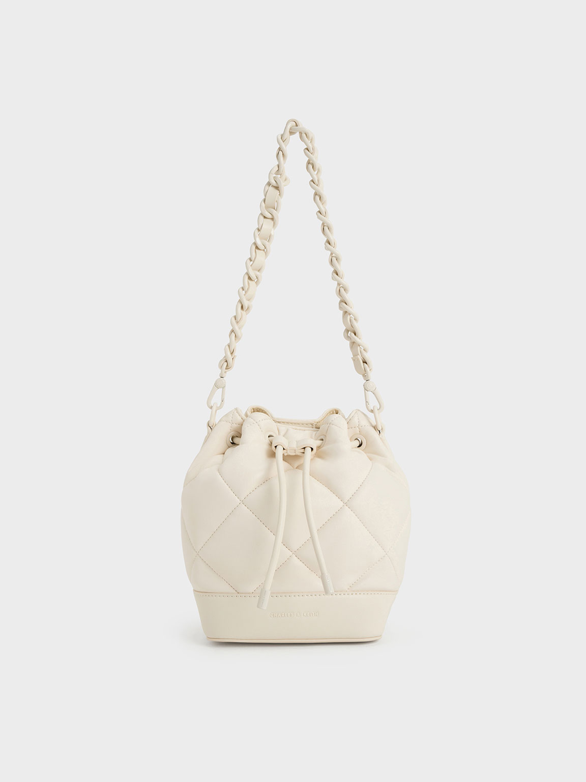 Lin Quilted Bucket Bag