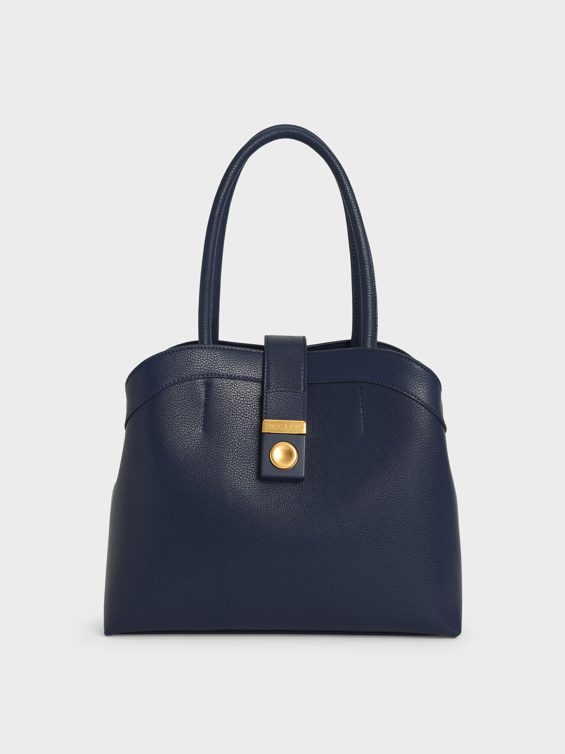 

Double Handle Tote Bag, Dark blue