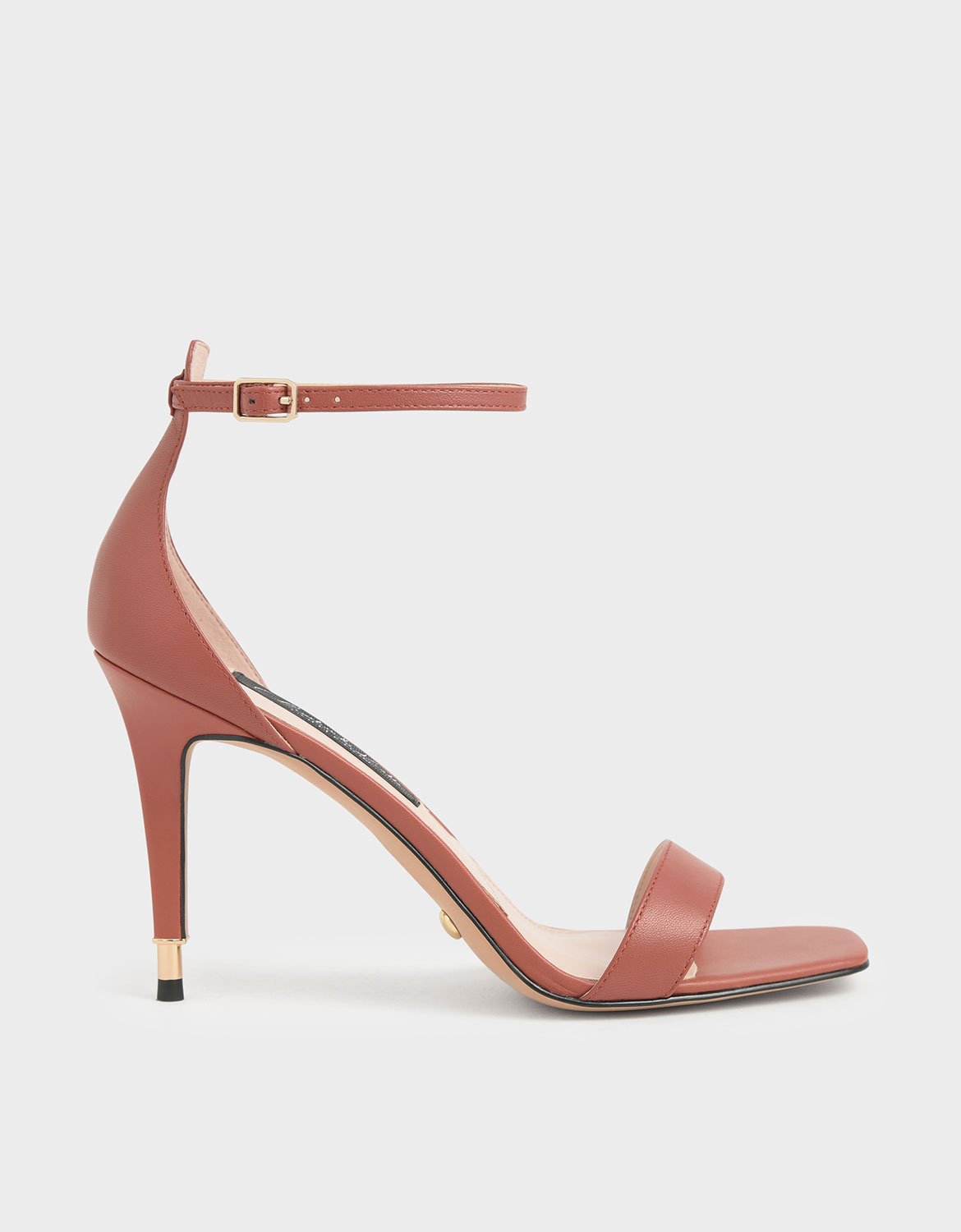 

Leather Stiletto Heels, Brick