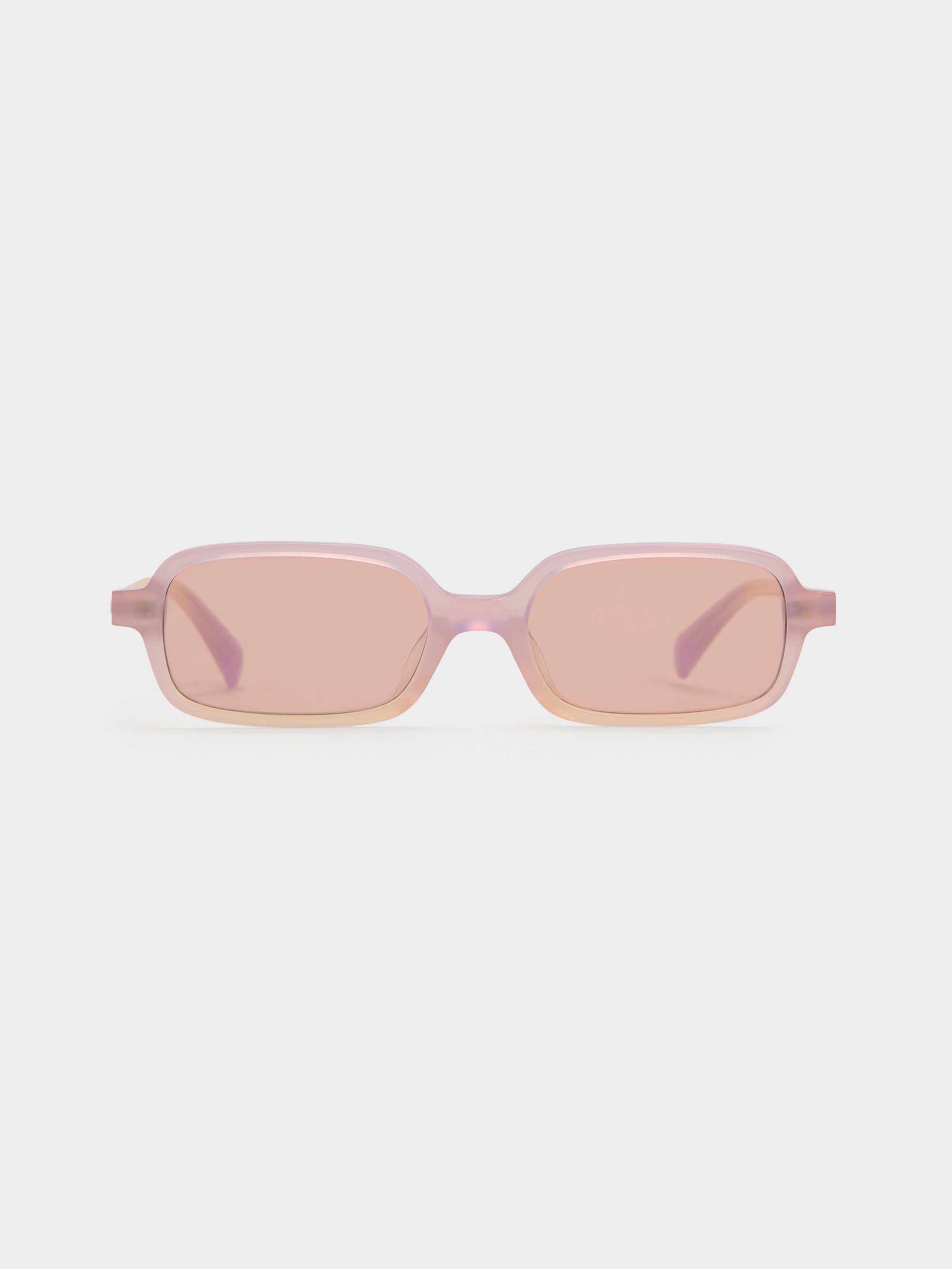 Charles & Keith - Bree Recycled Acetate Rectangular Sunglasses