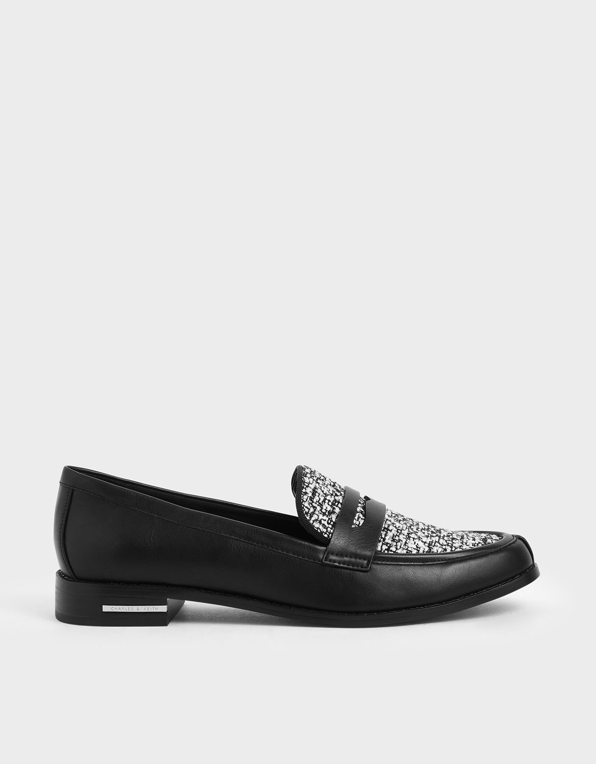 

Classic Tweed Penny Loafers, Multi