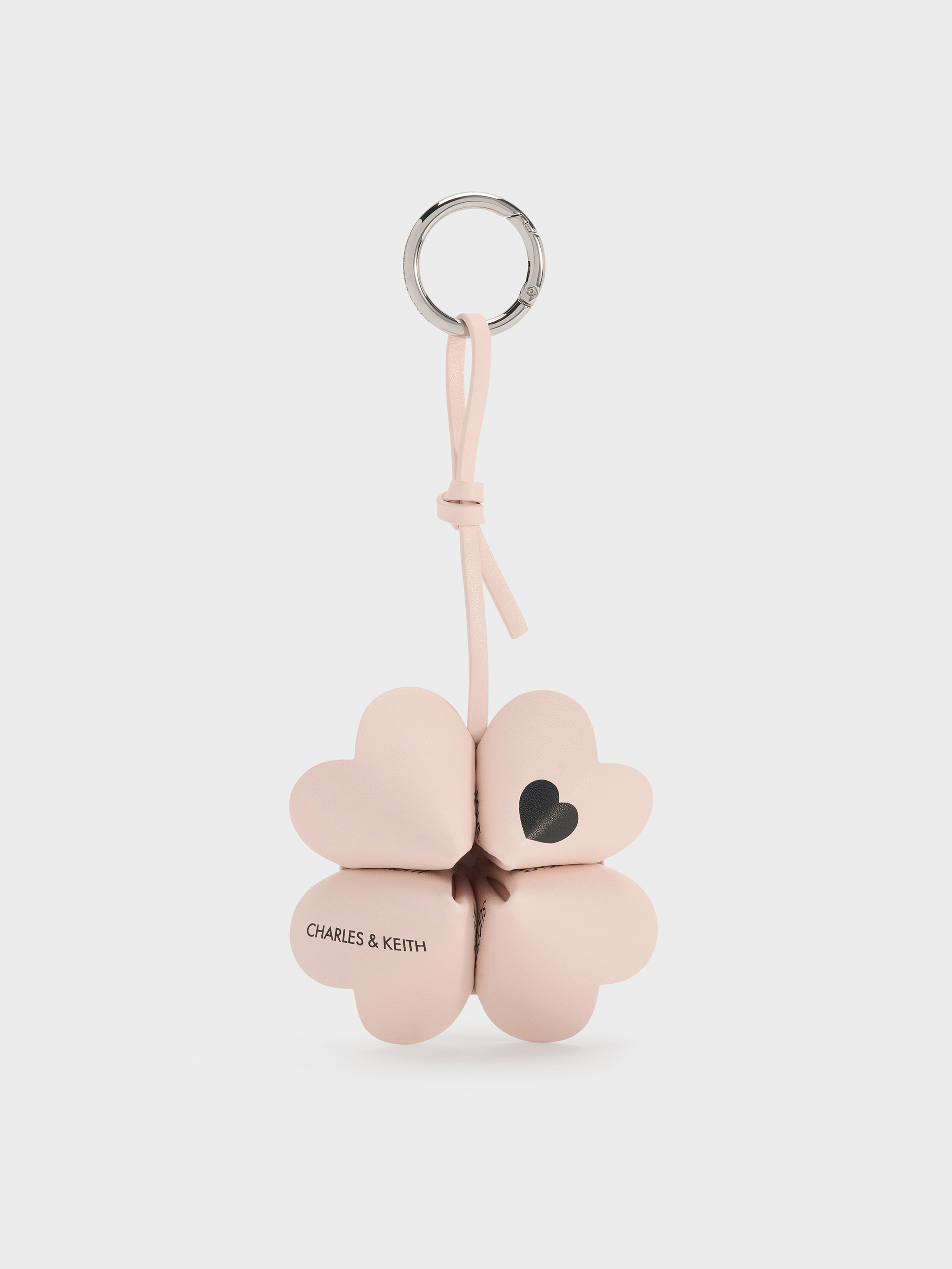 CHARLES & KEITH - Four-Leaf Clover Heart Charm
