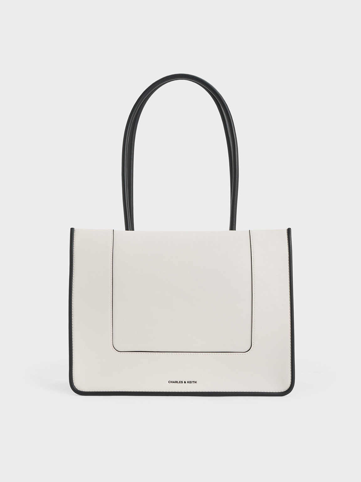 Cream Daylla Tote Bag CHARLES KEITH UK