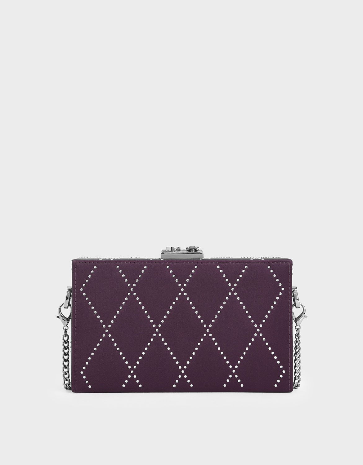 

Satin Embellished Clutch