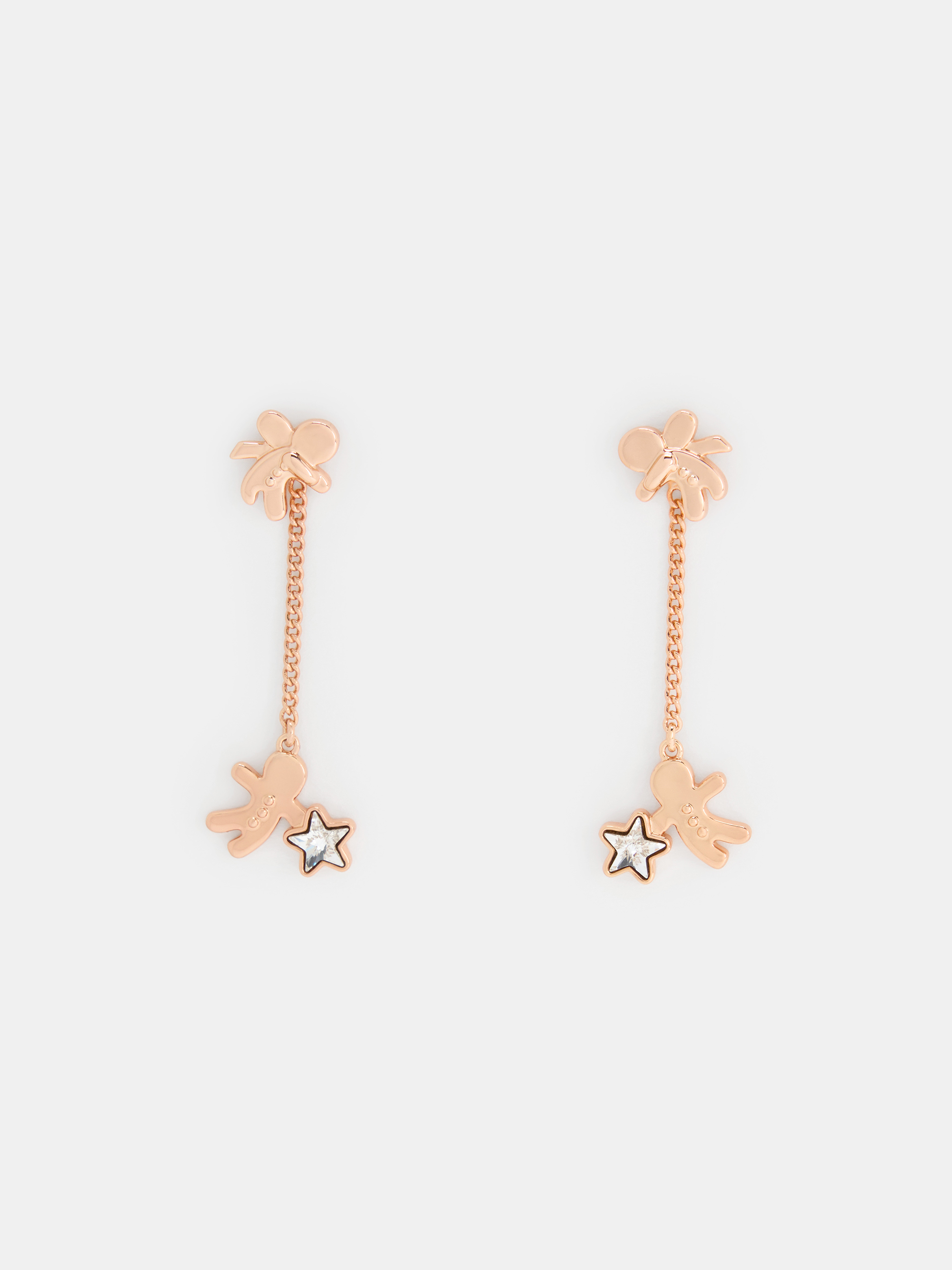 Charles & Keith - Athalia Gingerbread-Fairy Drop Earrings