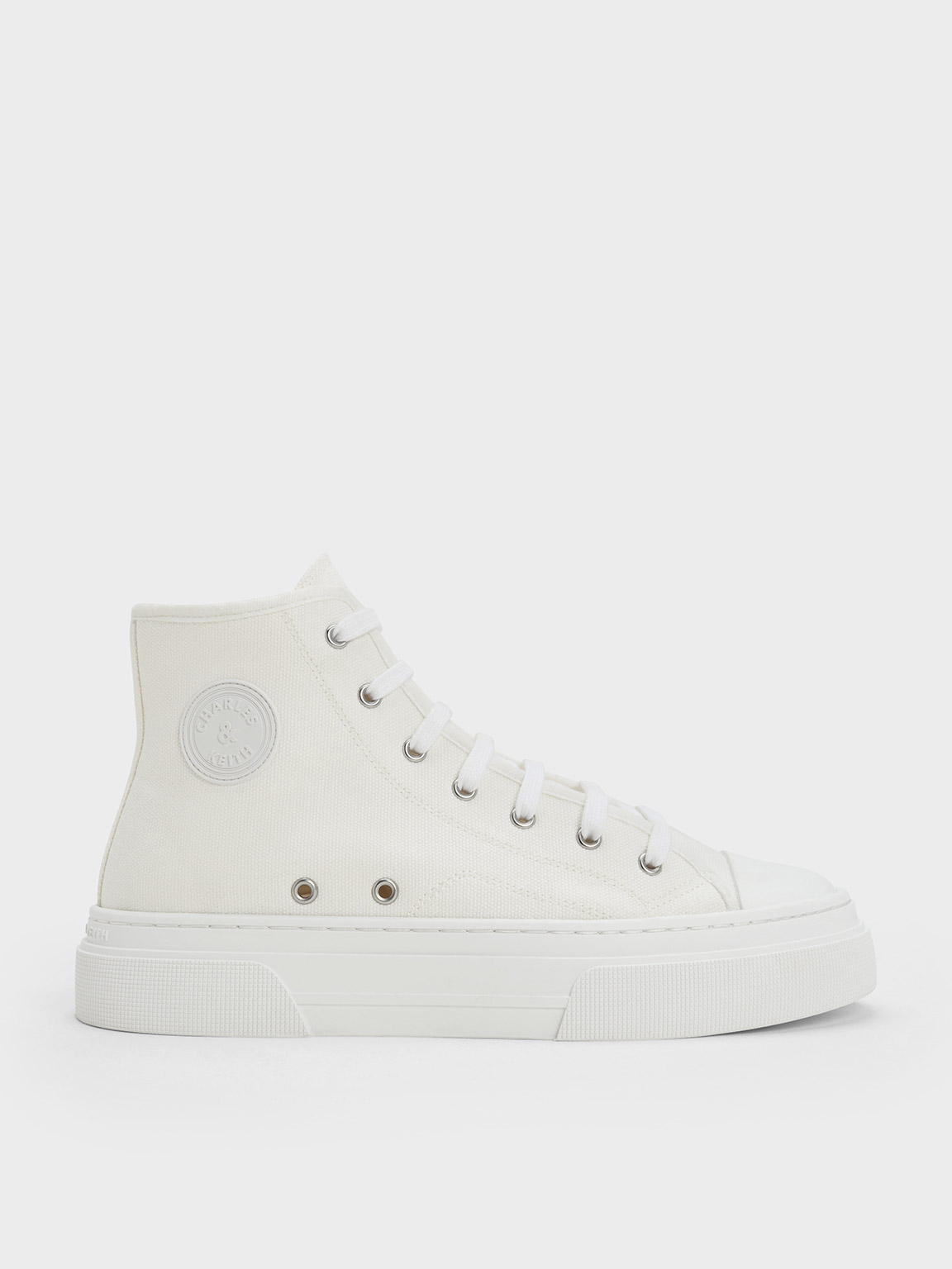 Kay Canvas High-Top Sneakers