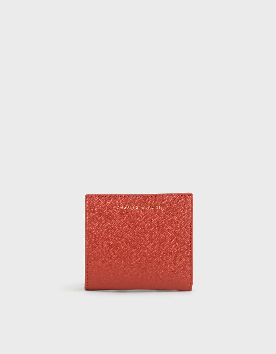 

Square Small Wallet, Brick