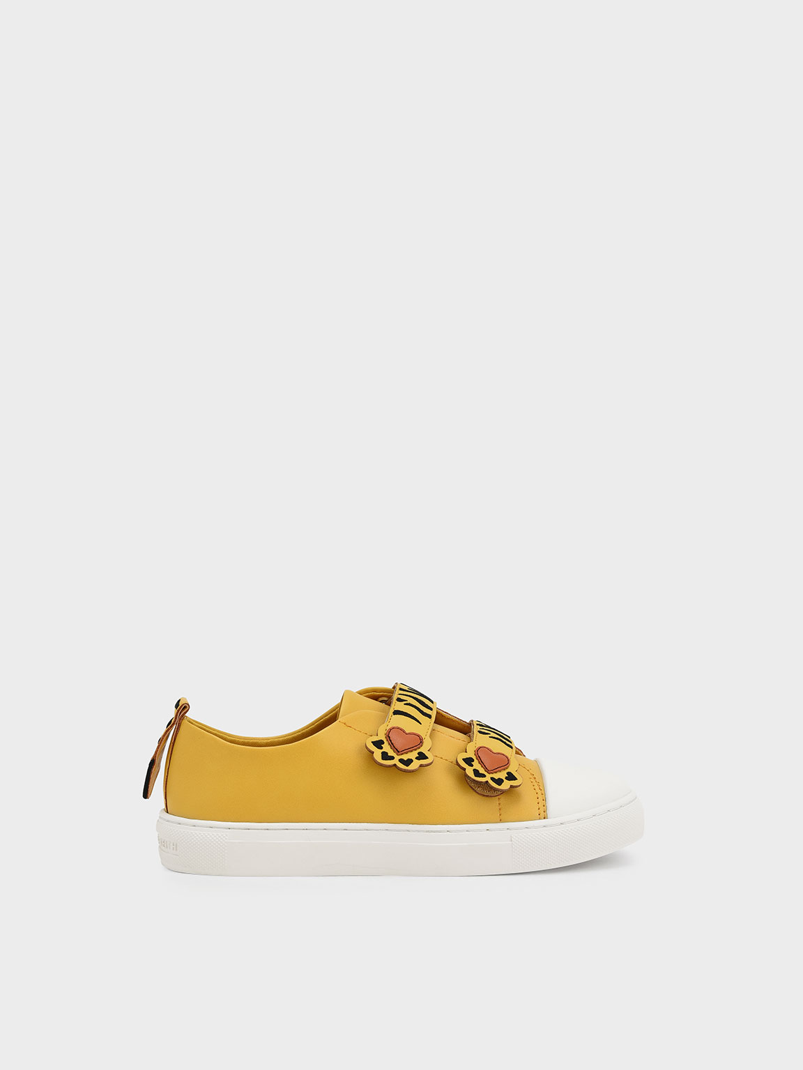 

Girls' Tiger Stripes Velcro Sneakers
