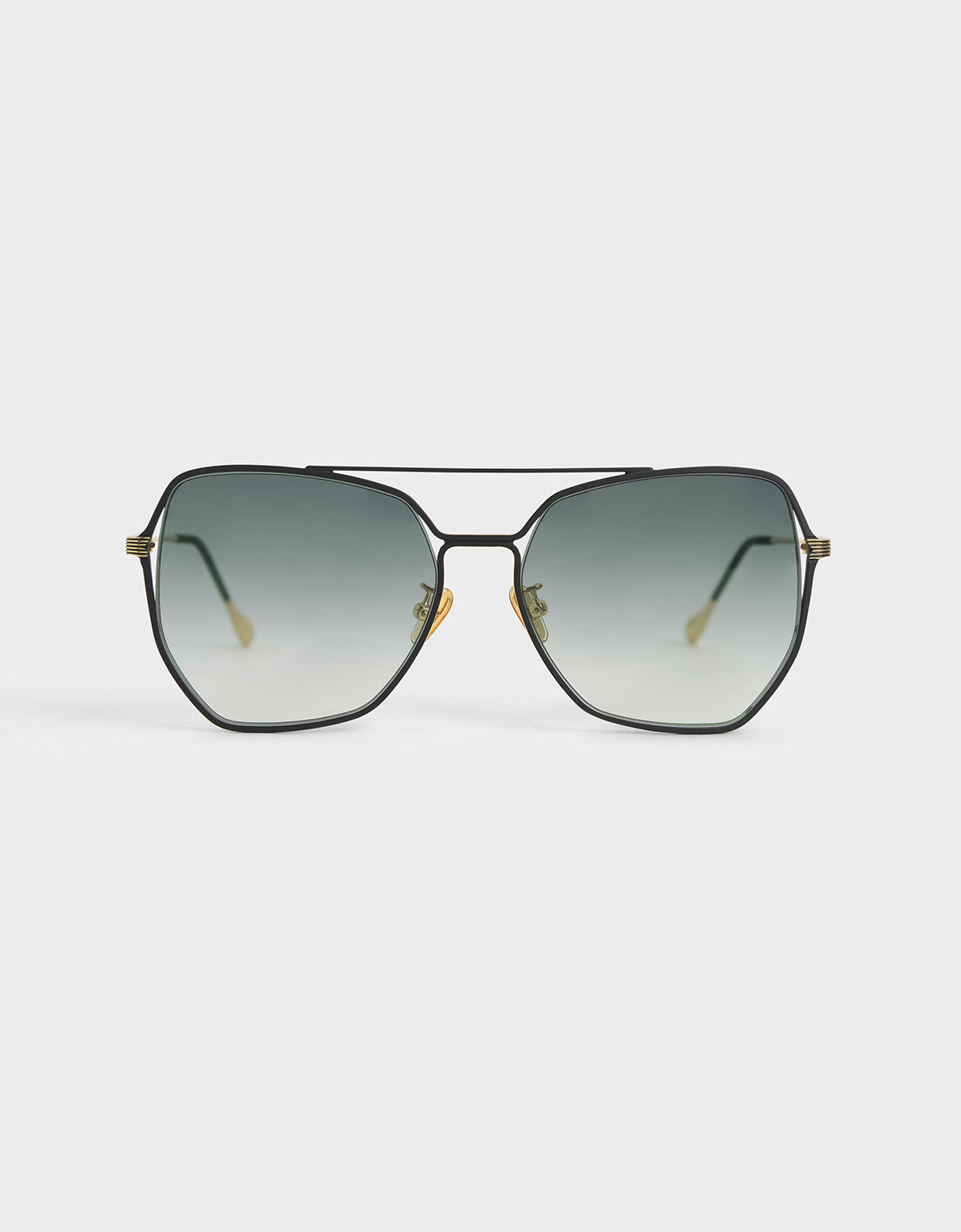 

Tinted Butterfly Sunglasses, Black