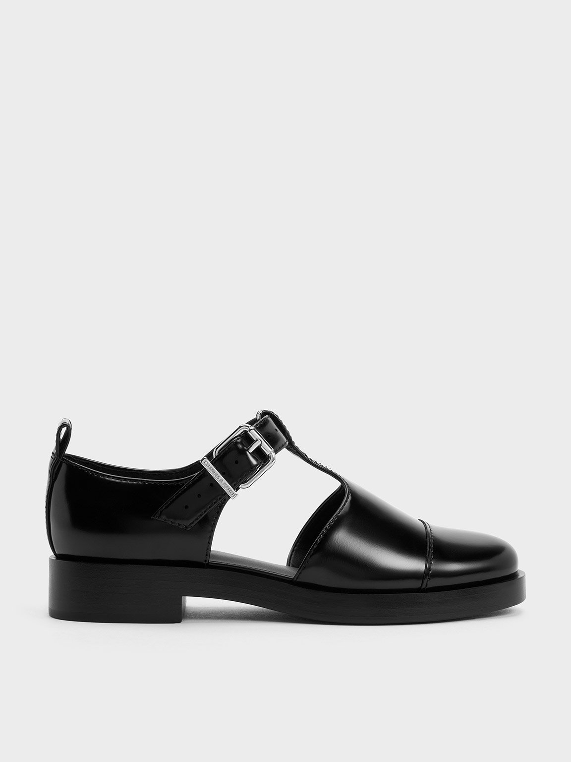Charles & Keith - Charly T-Bar Buckled Sandals
