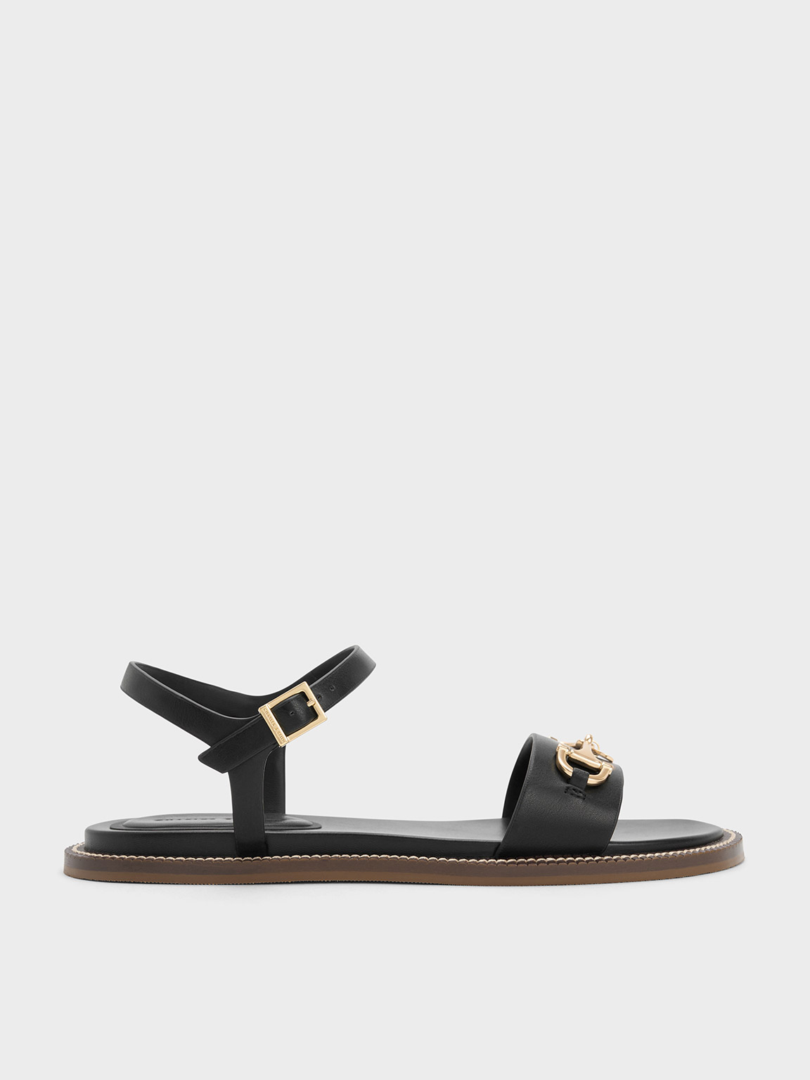 Horsebit Back Strap Sandals